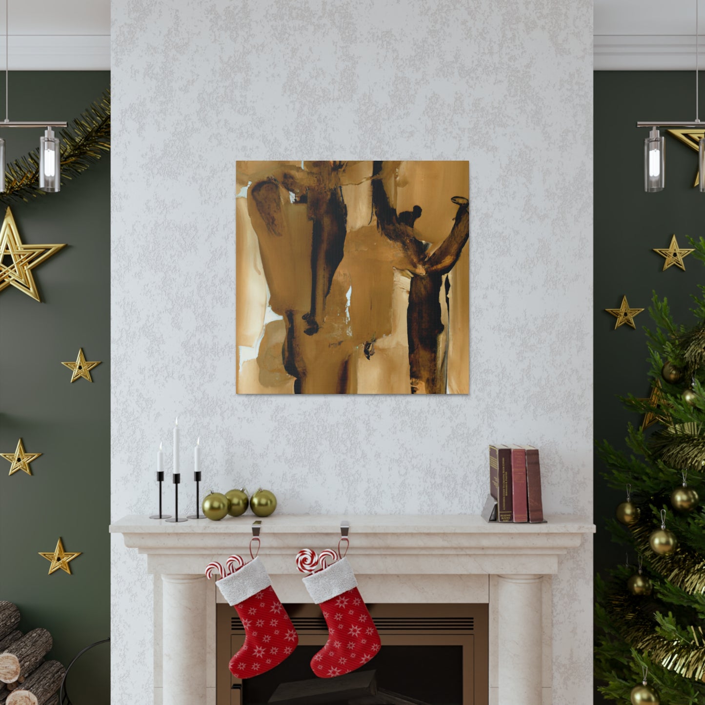 Golden Royal's Reflections by Johann Grennewald - Canvas