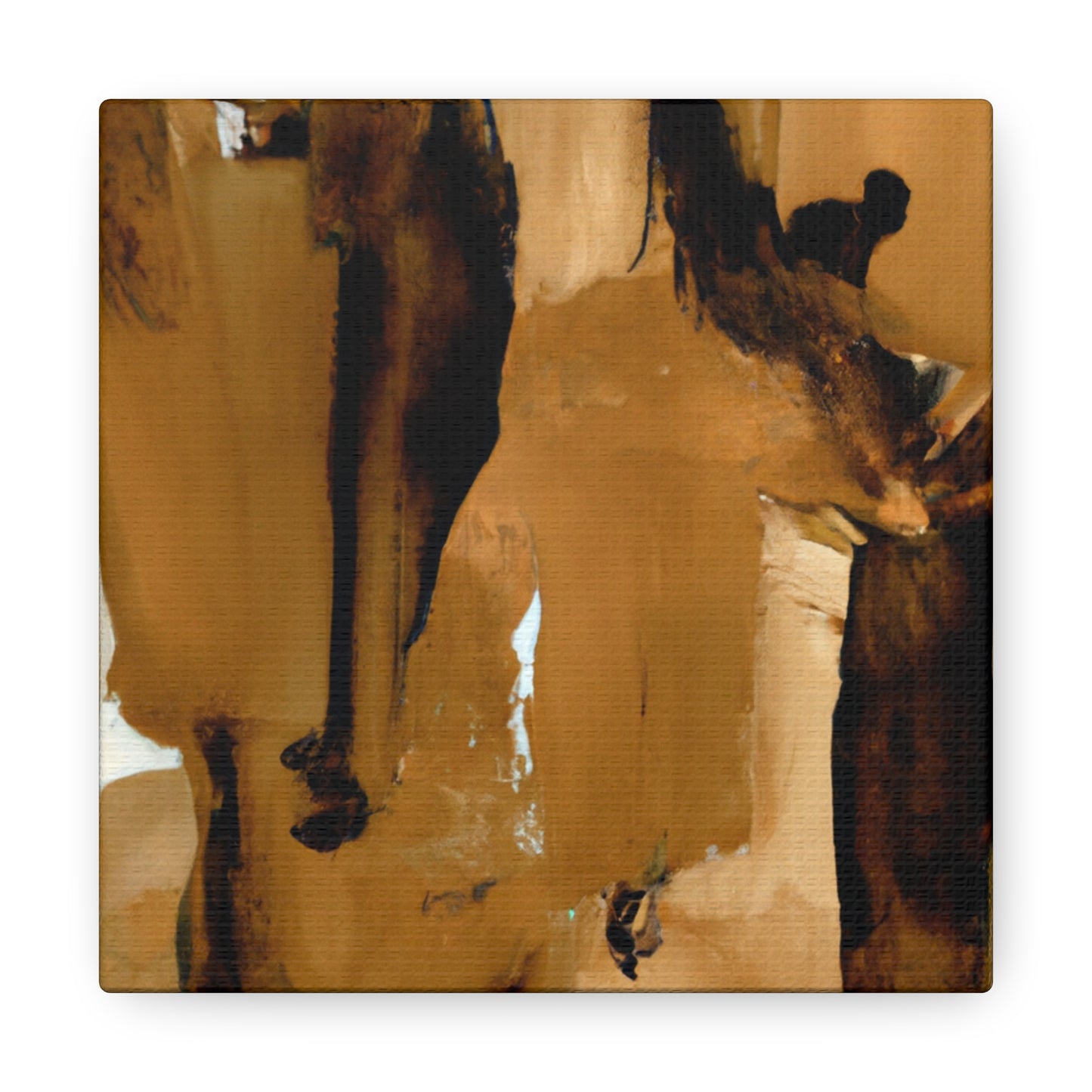 Golden Royal's Reflections by Johann Grennewald - Canvas
