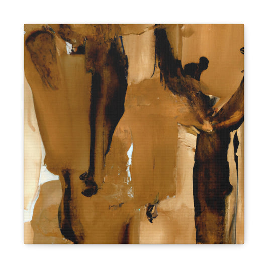 Golden Royal's Reflections by Johann Grennewald - Canvas