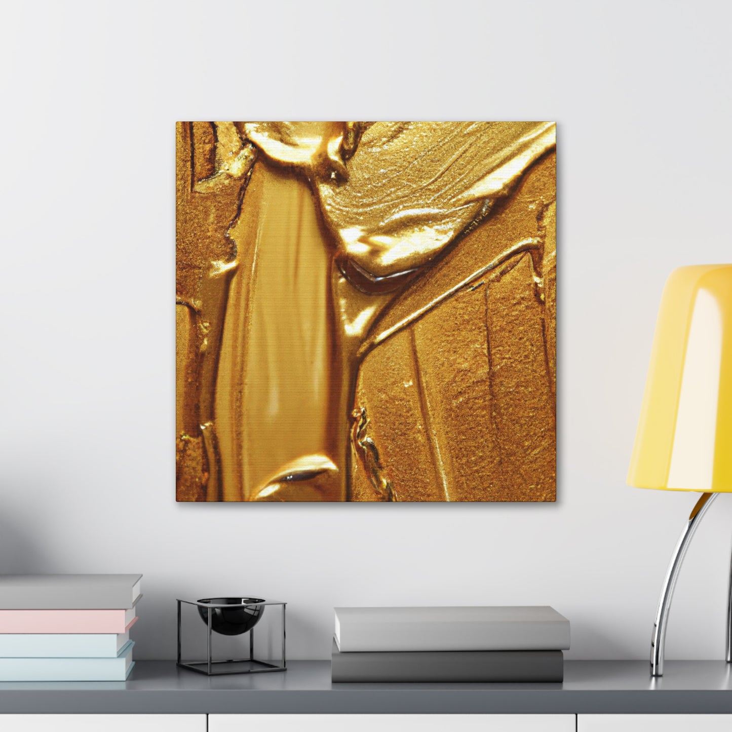 .
Sir Golden Richlife: Master Painter of the Gold Tapestry. - Canvas