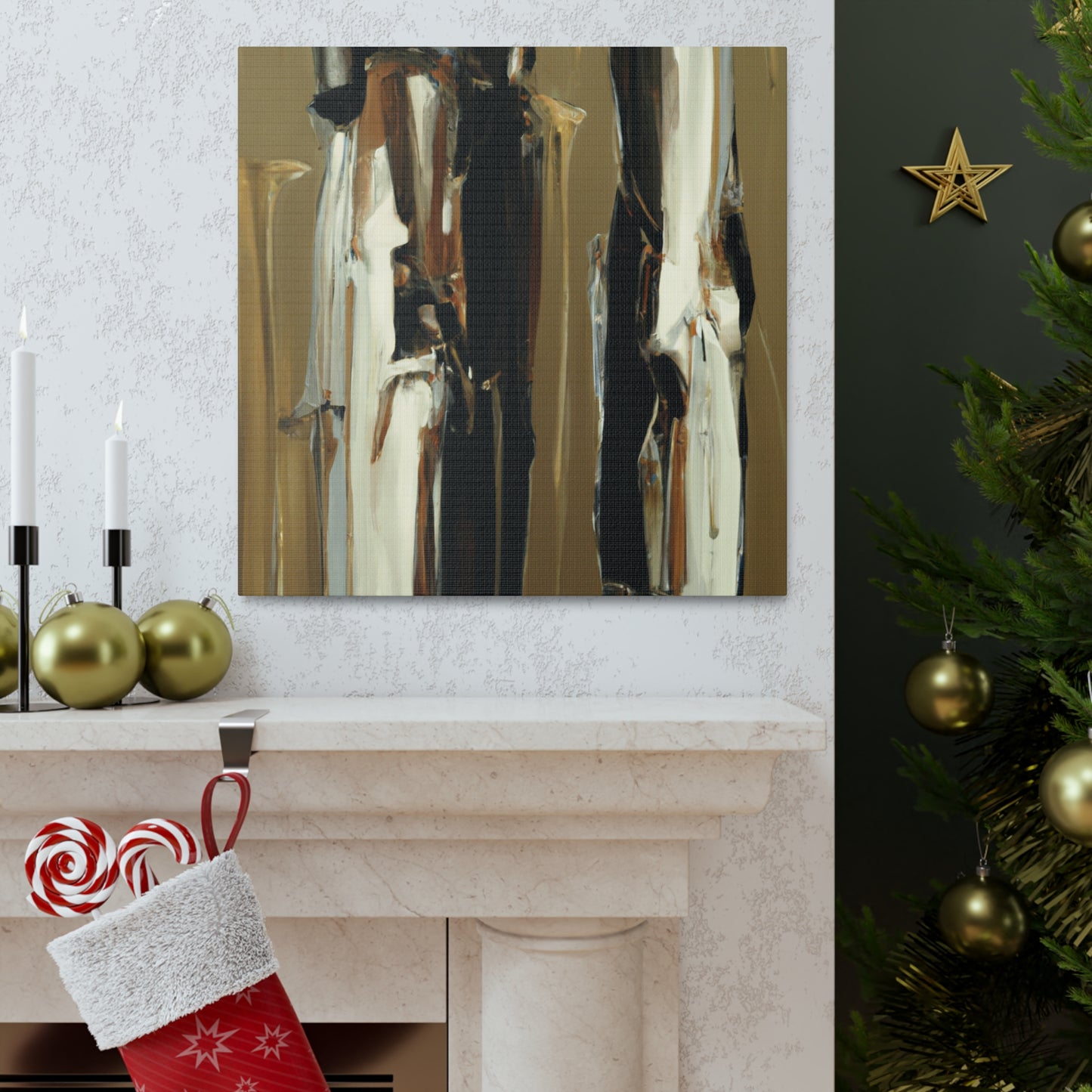 WITH A MONETARY VALUE
Golden Glamour Painter: Anastasia de Oro - Canvas
