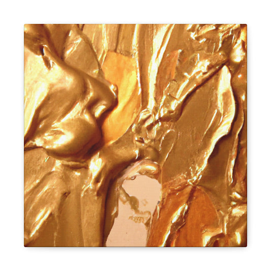 .
Leonardo di Oro' (Leonardo of Gold) - Canvas