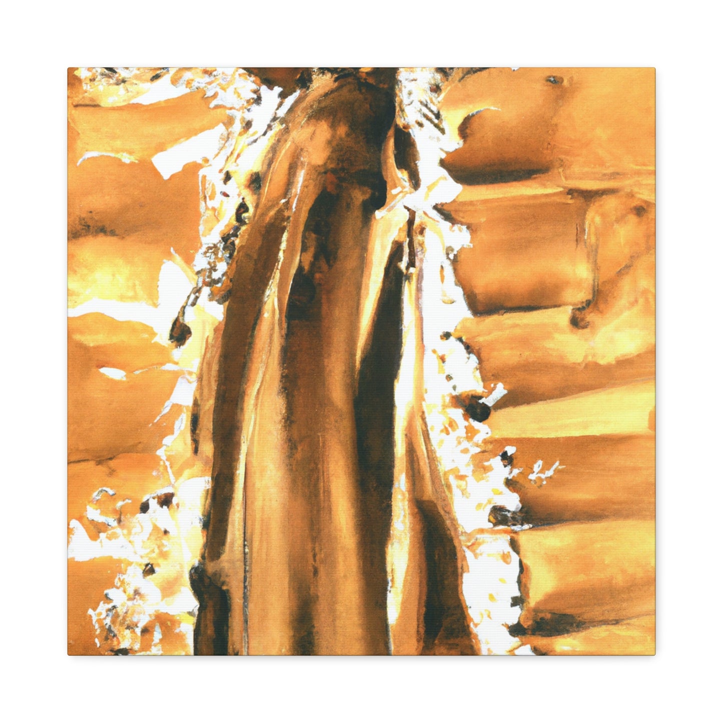 & AI IS NOT LEGALLY ALLOWED
Theo Marigold: Master of the Golden Life. - Canvas