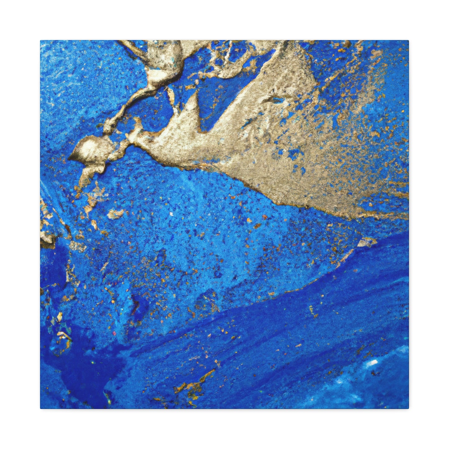 Prince Aldorarius of Richandor - Master of Gold and Blue. - Canvas