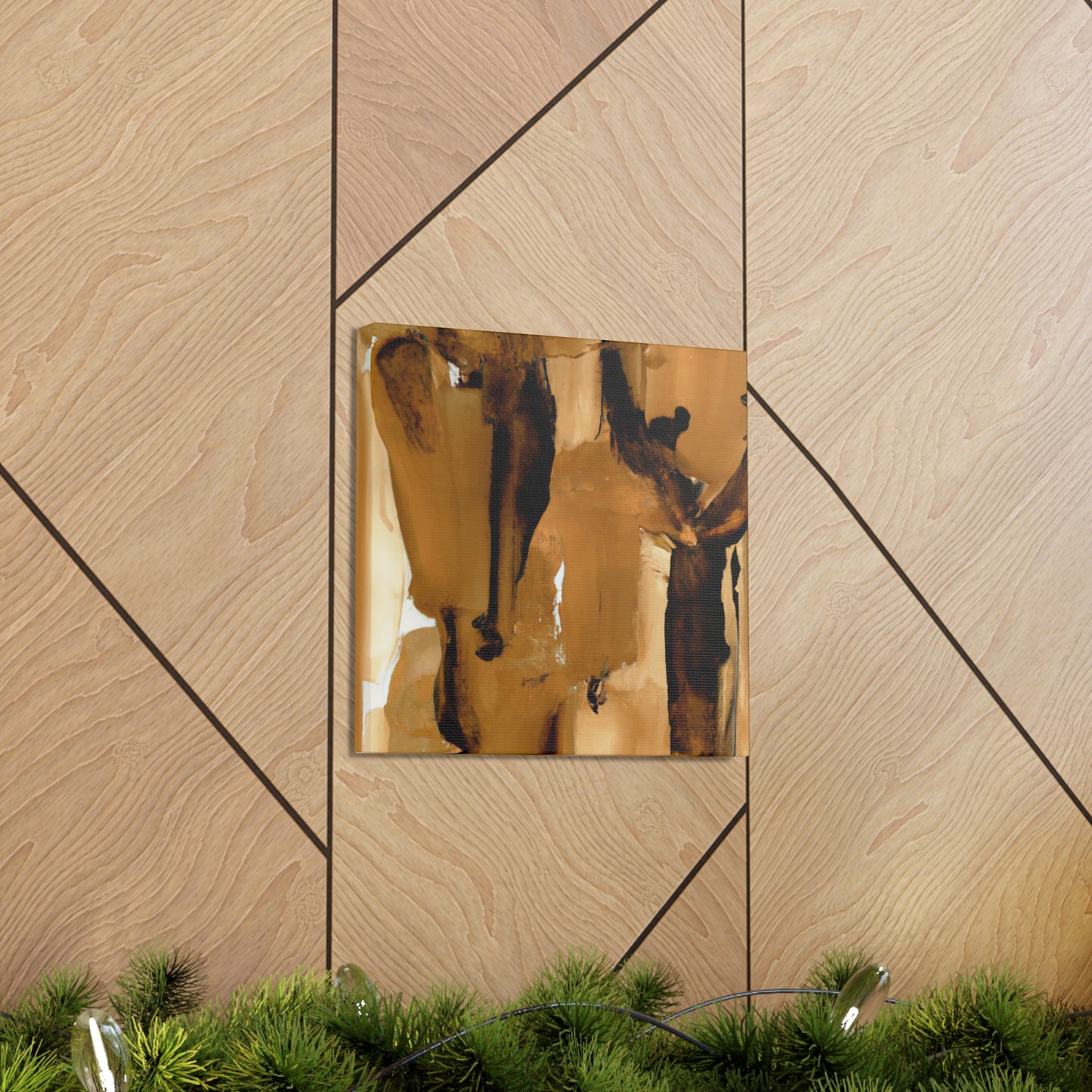 Golden Royal's Reflections by Johann Grennewald - Canvas