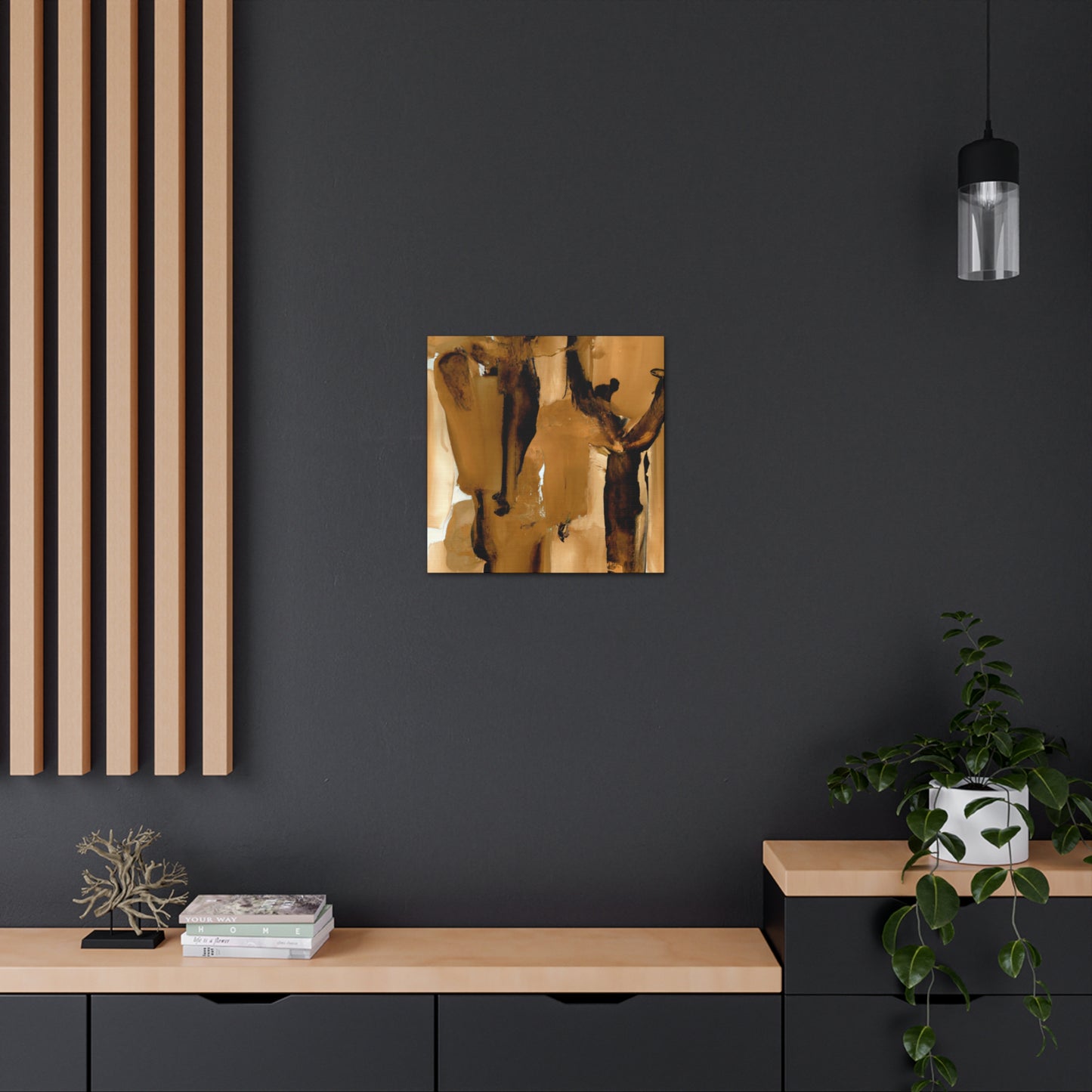 Golden Royal's Reflections by Johann Grennewald - Canvas