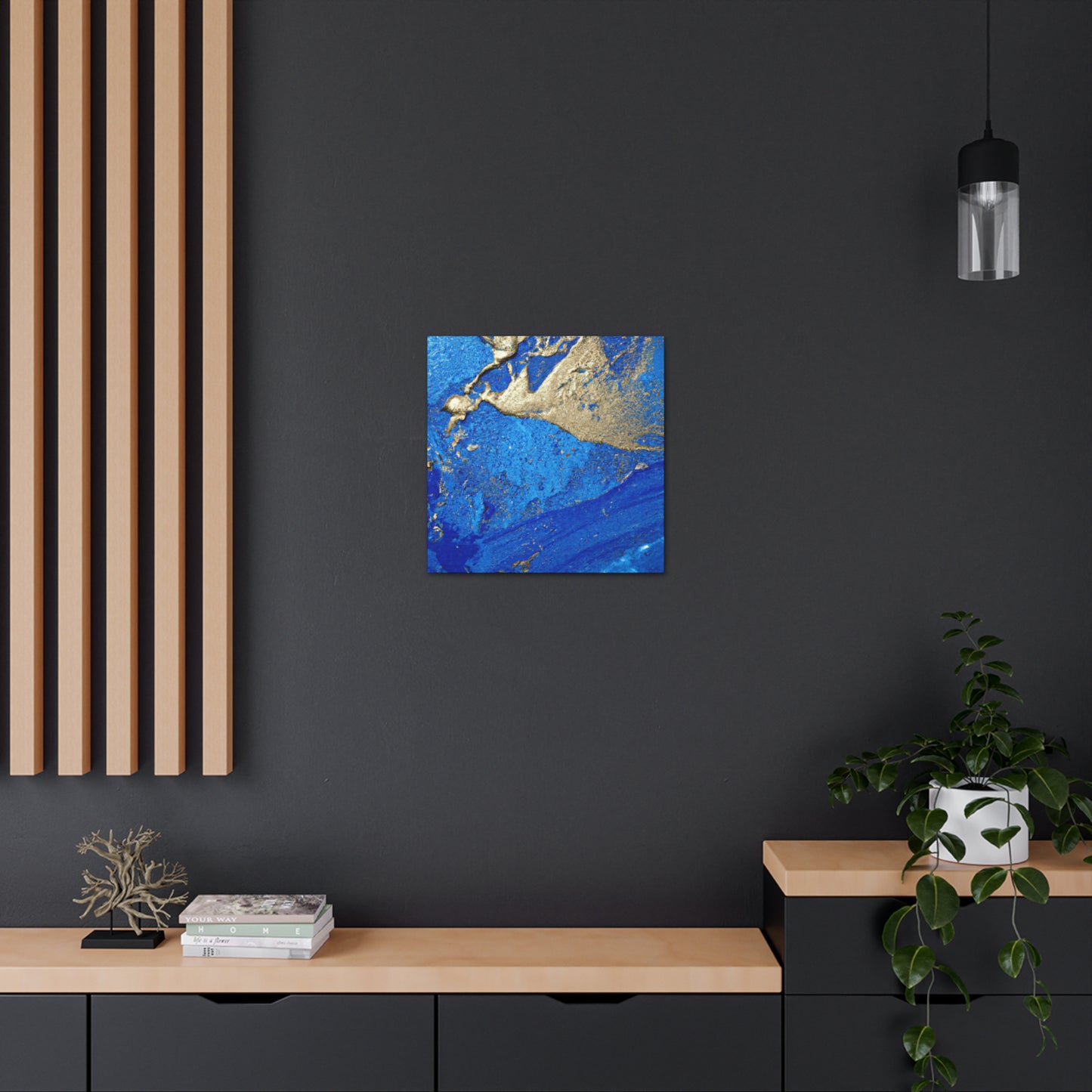 Prince Aldorarius of Richandor - Master of Gold and Blue. - Canvas