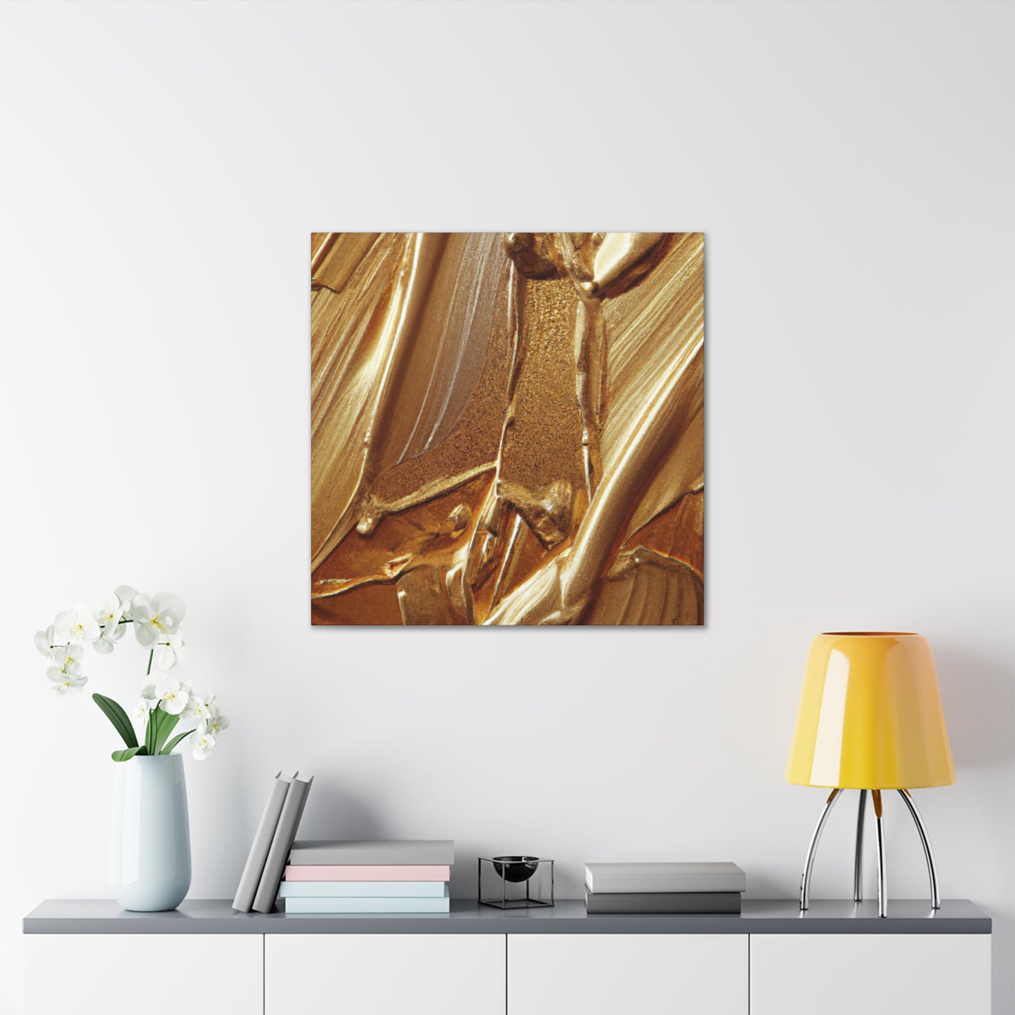 Gianna Vespertine, the Golden Master of Art - Canvas