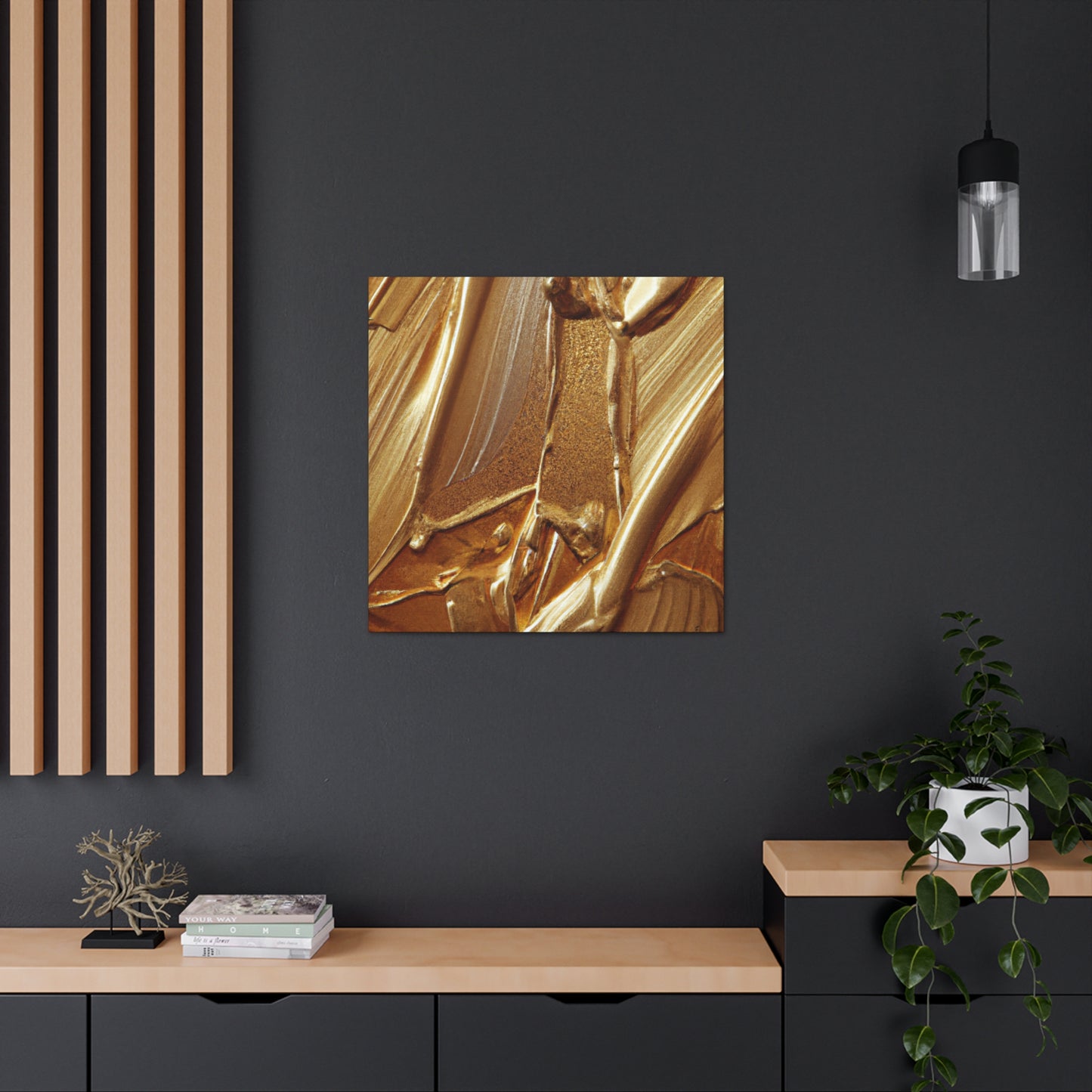 Gianna Vespertine, the Golden Master of Art - Canvas