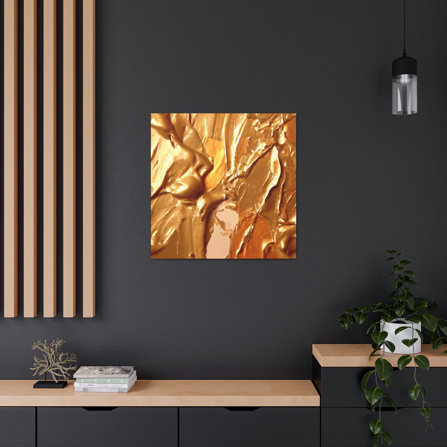 .
Leonardo di Oro' (Leonardo of Gold) - Canvas