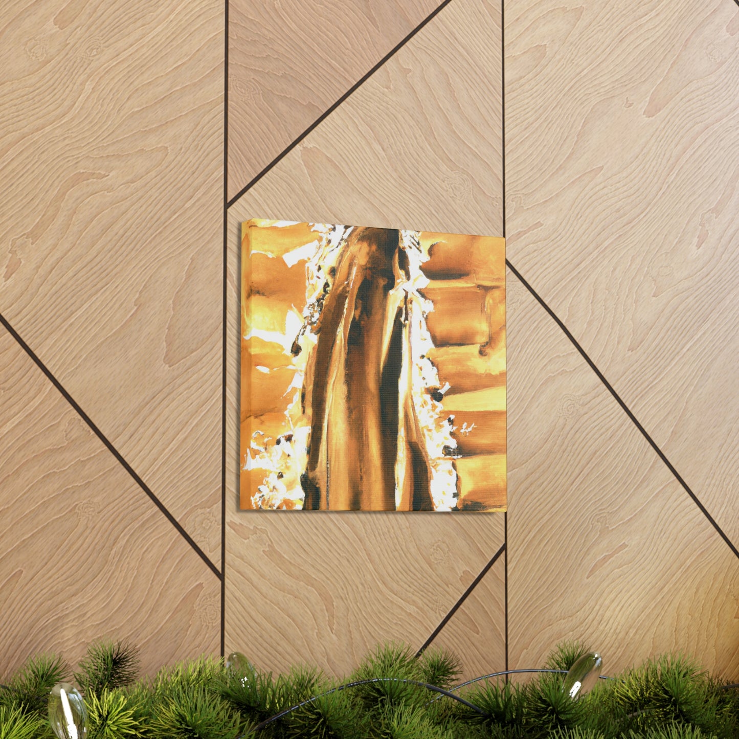 & AI IS NOT LEGALLY ALLOWED
Theo Marigold: Master of the Golden Life. - Canvas