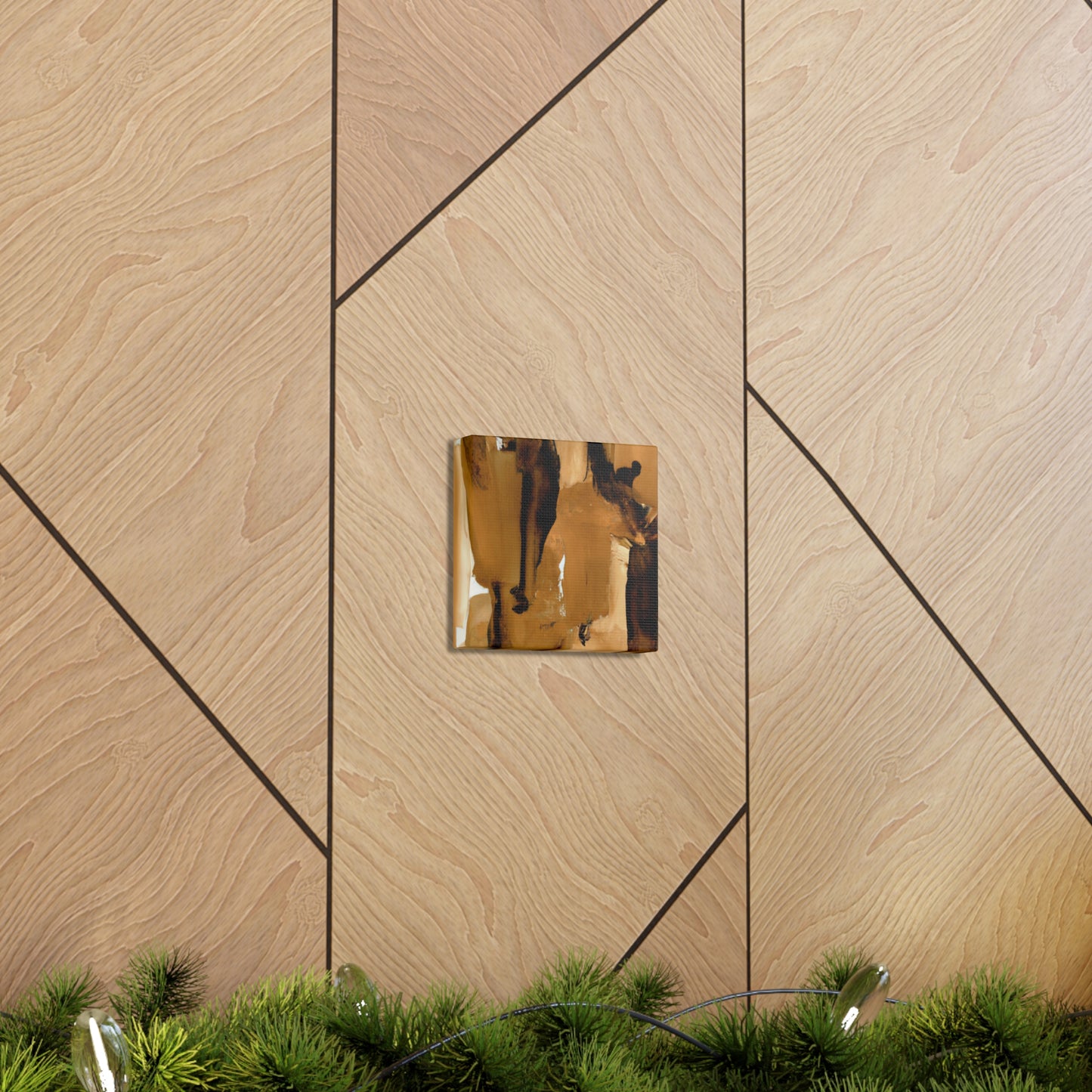 Golden Royal's Reflections by Johann Grennewald - Canvas