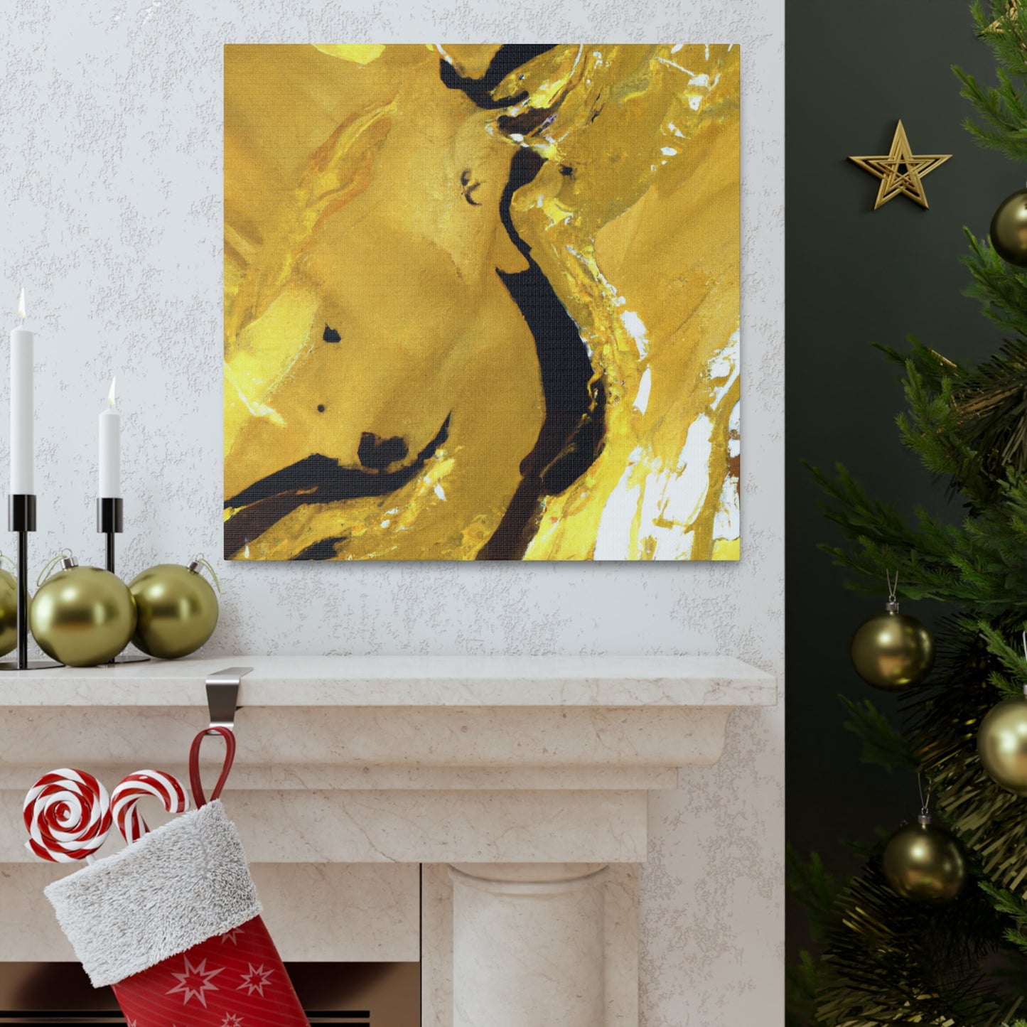 WITH A VISUAL NAME.
Gildonita del Oro - Canvas