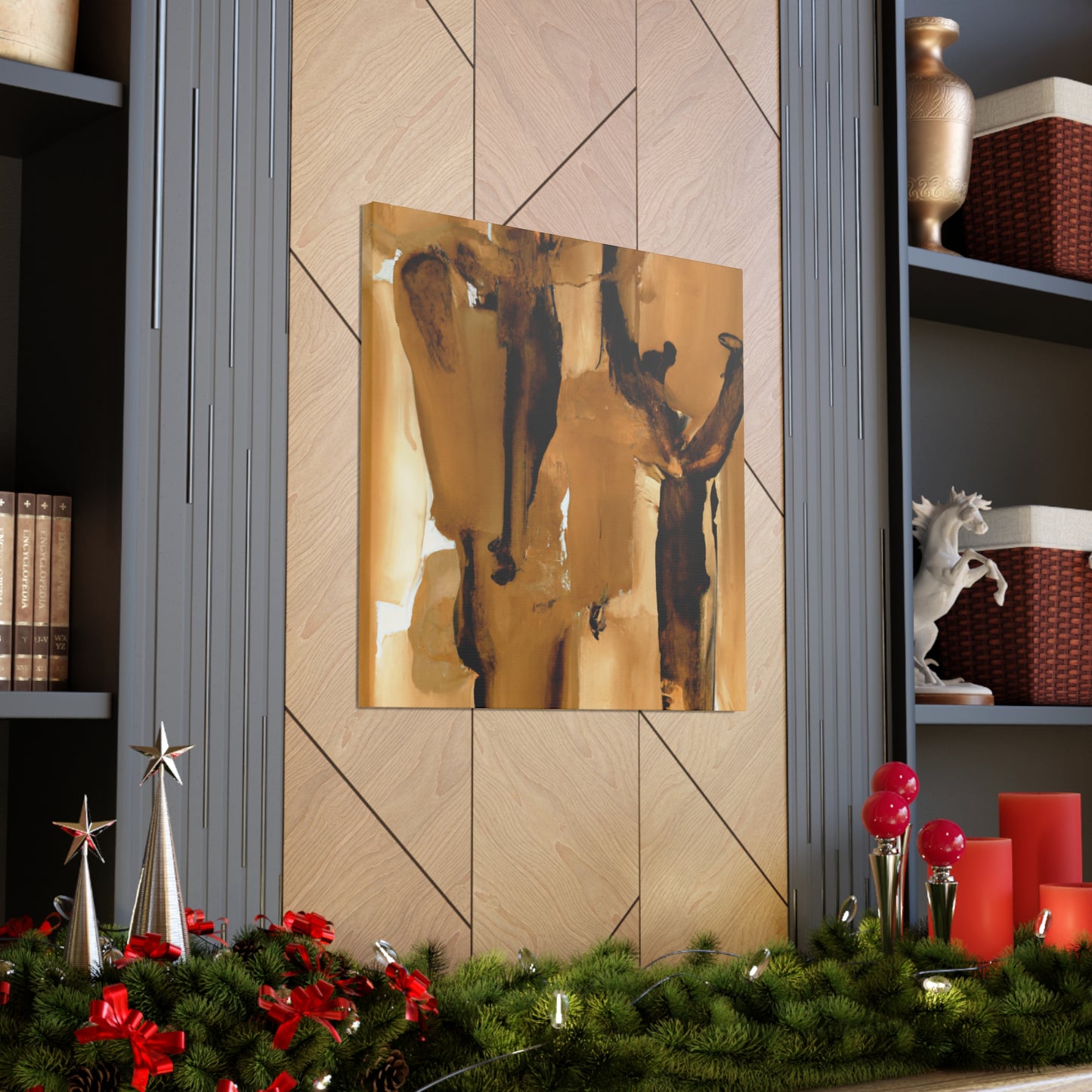 Golden Royal's Reflections by Johann Grennewald - Canvas