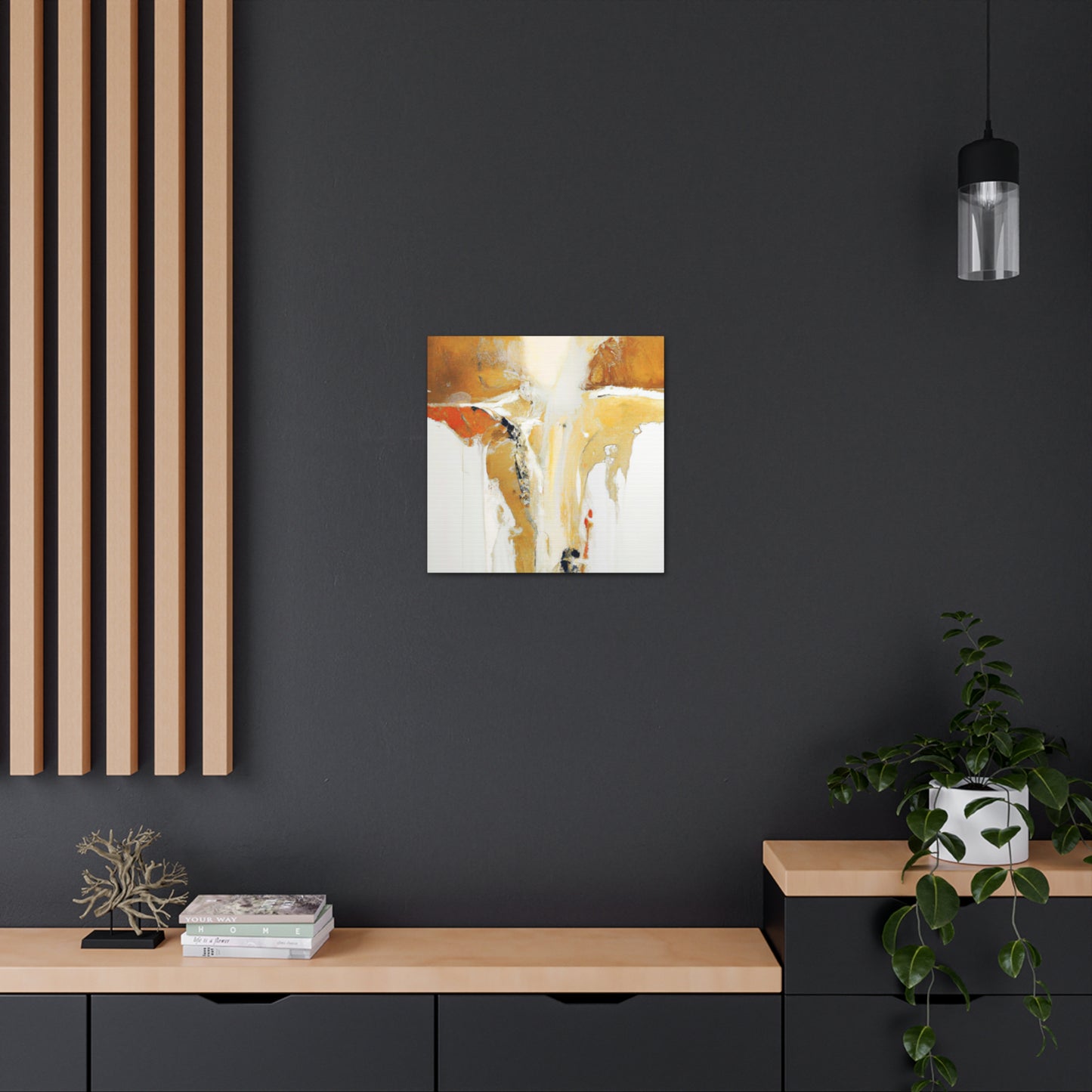 Goldenbrushy Adornmentsdio - Canvas