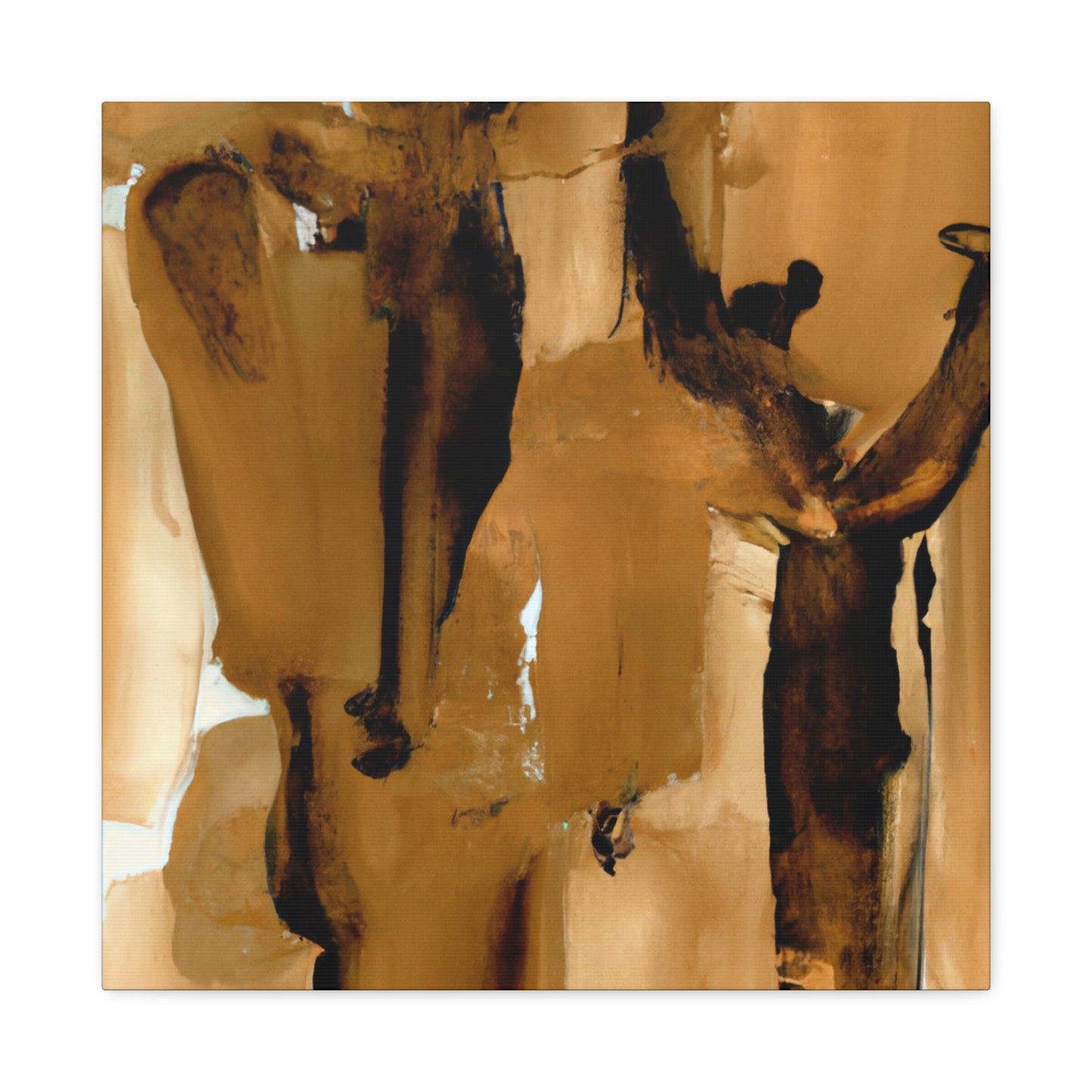 Golden Royal's Reflections by Johann Grennewald - Canvas
