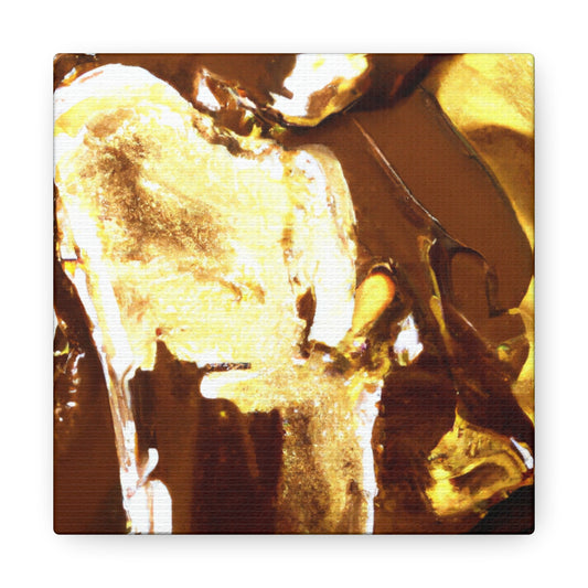 The Golden Artist: Mariam de l'Oŕe - Canvas