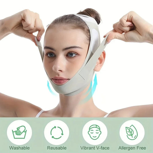 Adjustable V-Shape Face Lift Band
