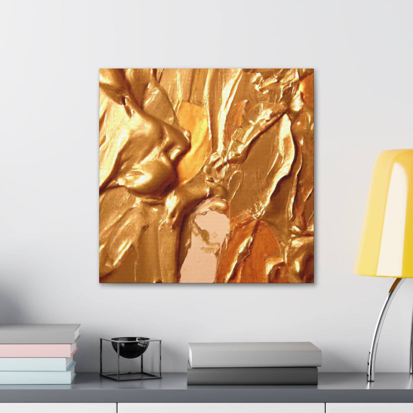 .
Leonardo di Oro' (Leonardo of Gold) - Canvas