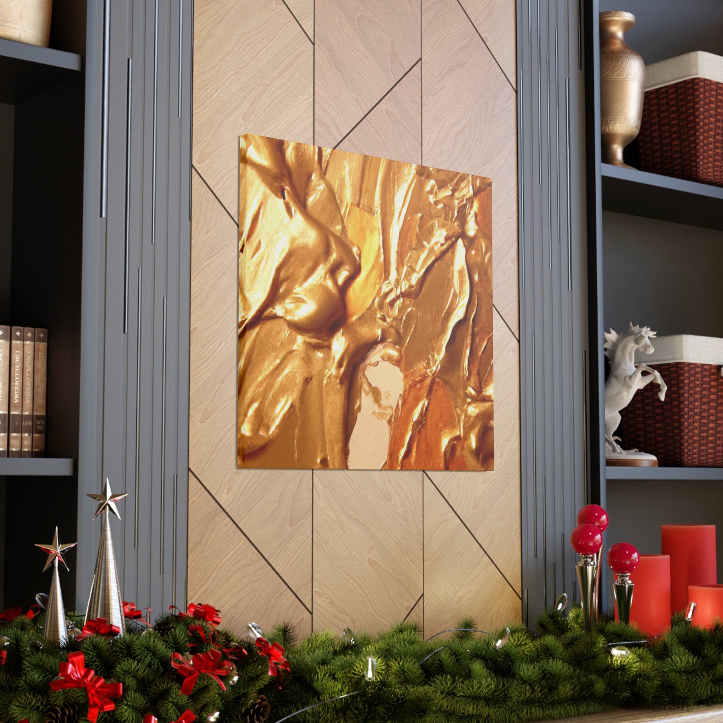 .
Leonardo di Oro' (Leonardo of Gold) - Canvas
