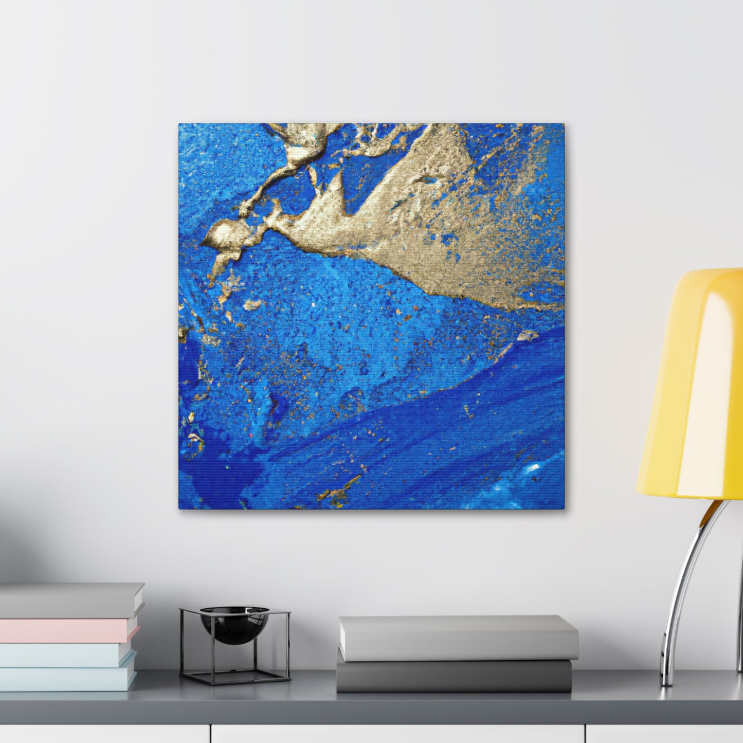 Prince Aldorarius of Richandor - Master of Gold and Blue. - Canvas