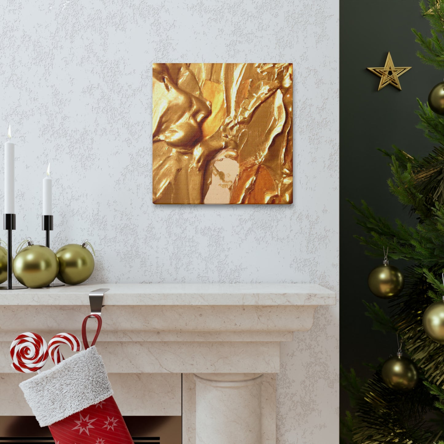 .
Leonardo di Oro' (Leonardo of Gold) - Canvas