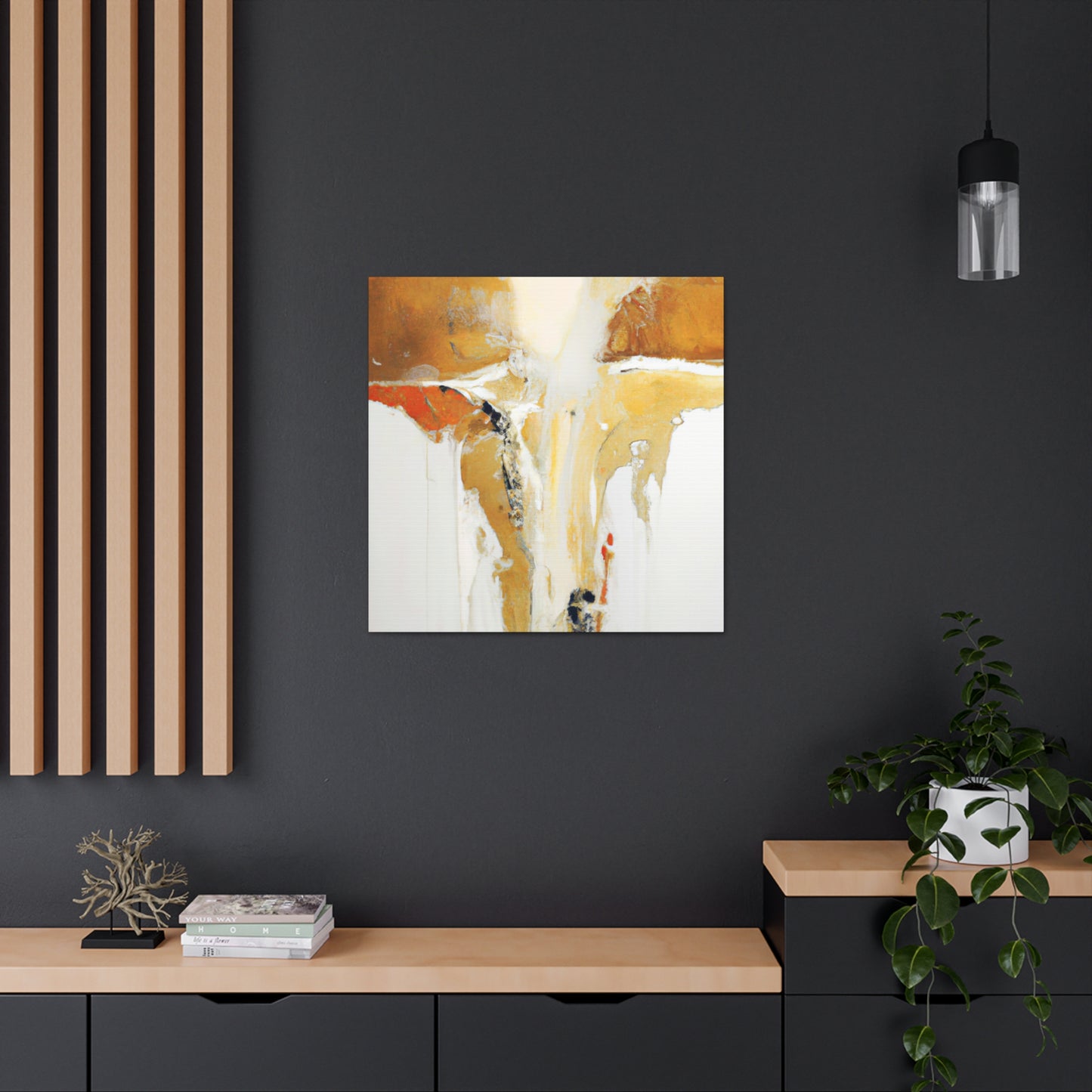 Goldenbrushy Adornmentsdio - Canvas