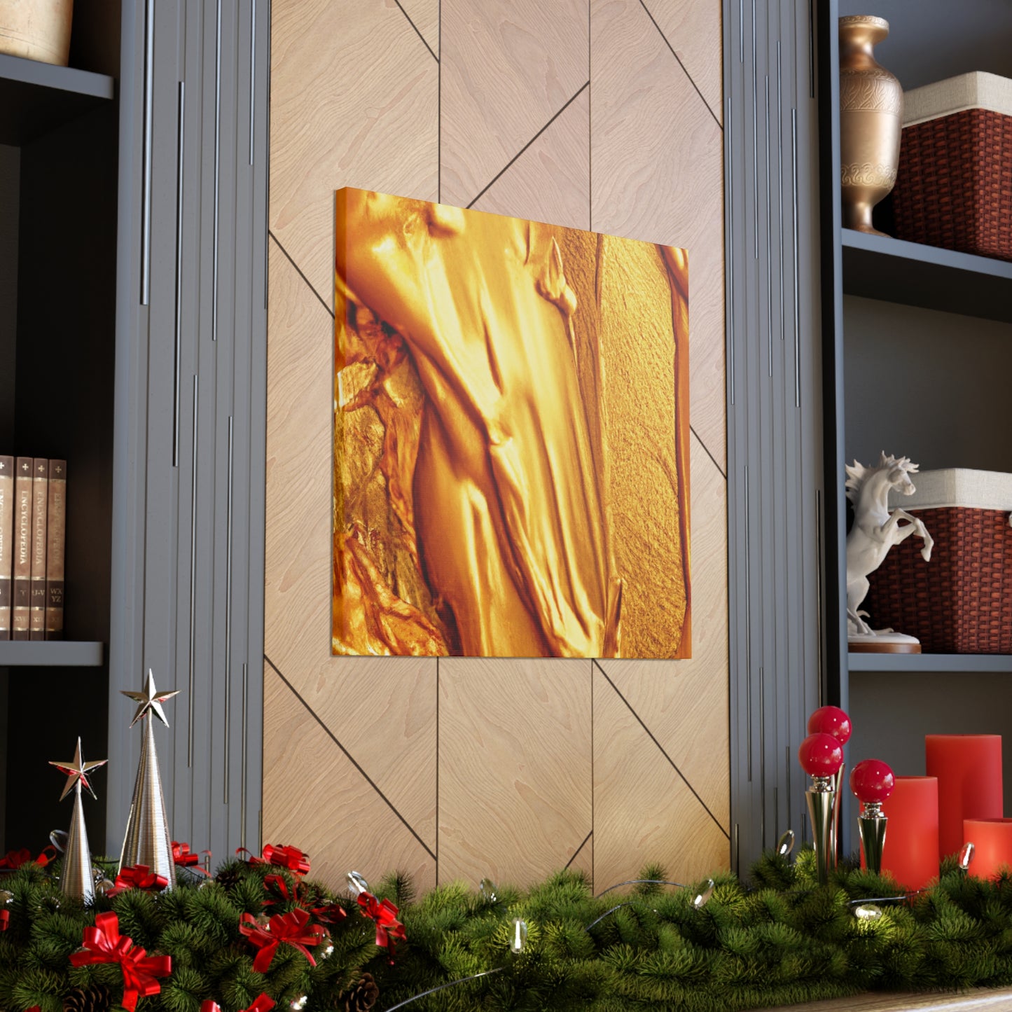 Gerda Opulens, Golden Master of Baroque Brilliance - Canvas