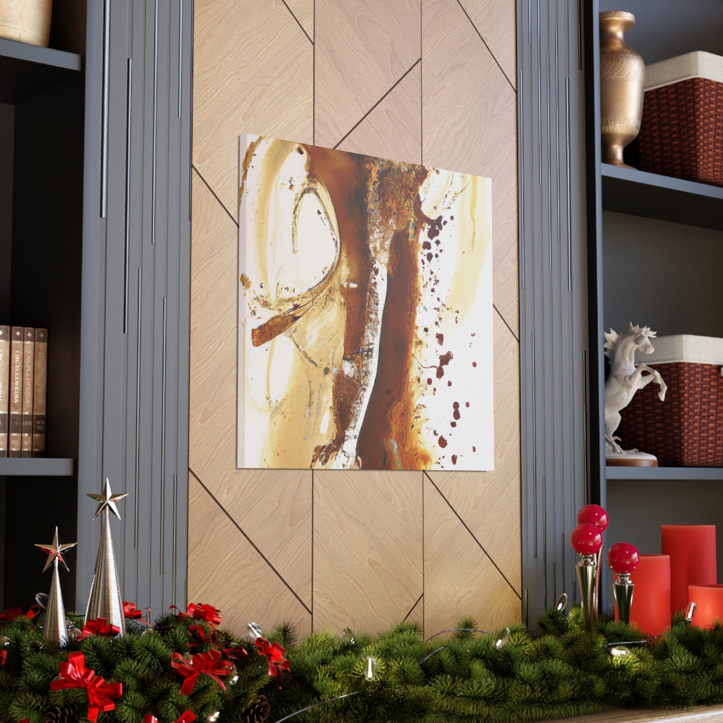Theresa de Vinci - Master of Golden Splendor - Canvas
