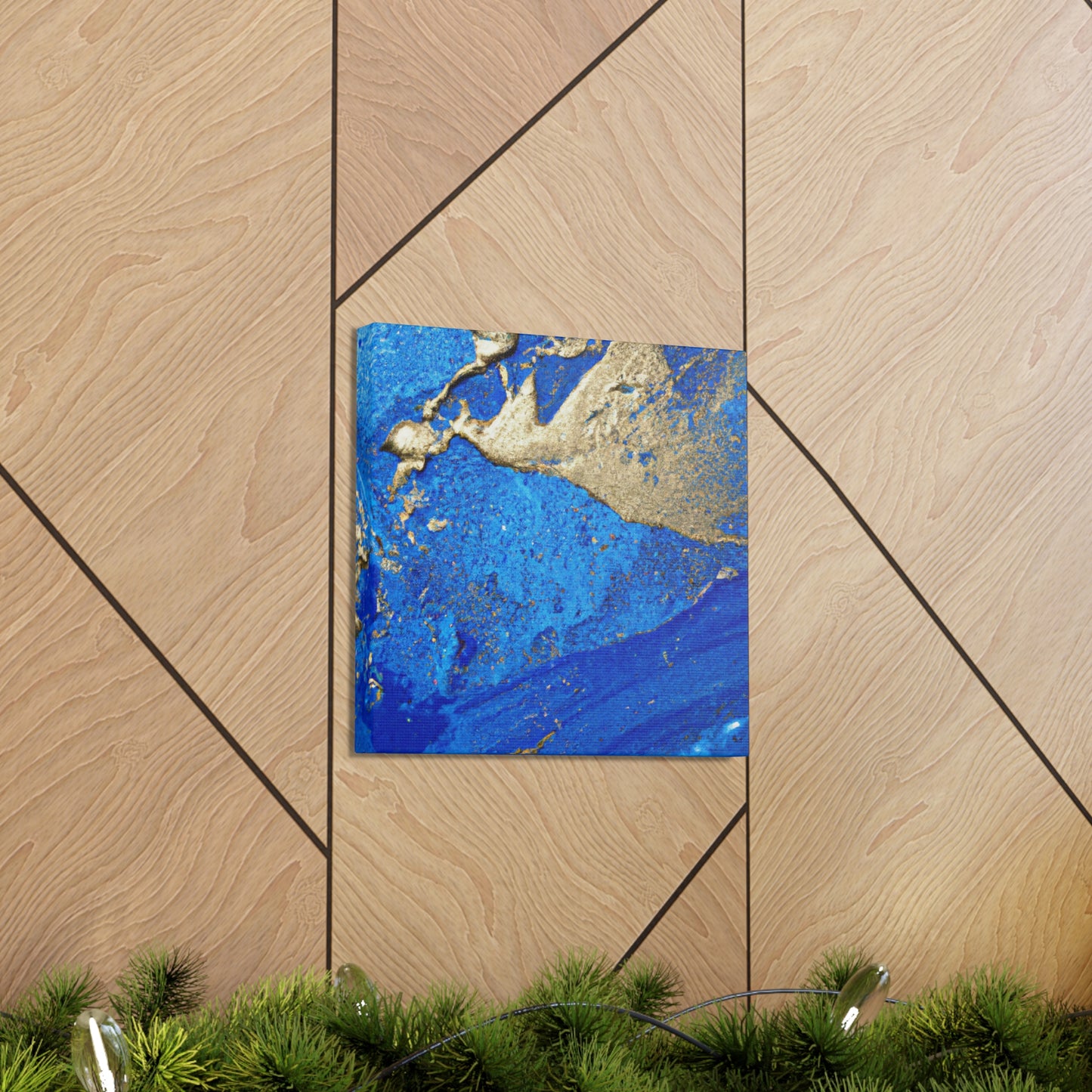 Prince Aldorarius of Richandor - Master of Gold and Blue. - Canvas