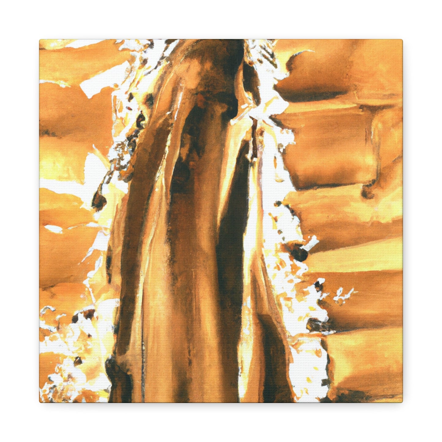 & AI IS NOT LEGALLY ALLOWED
Theo Marigold: Master of the Golden Life. - Canvas
