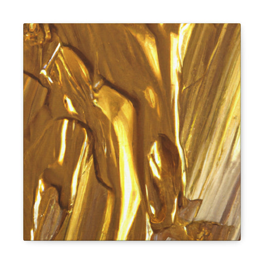 Gabrielle d'Or (meaning "Gold of Gabrielle") - Canvas