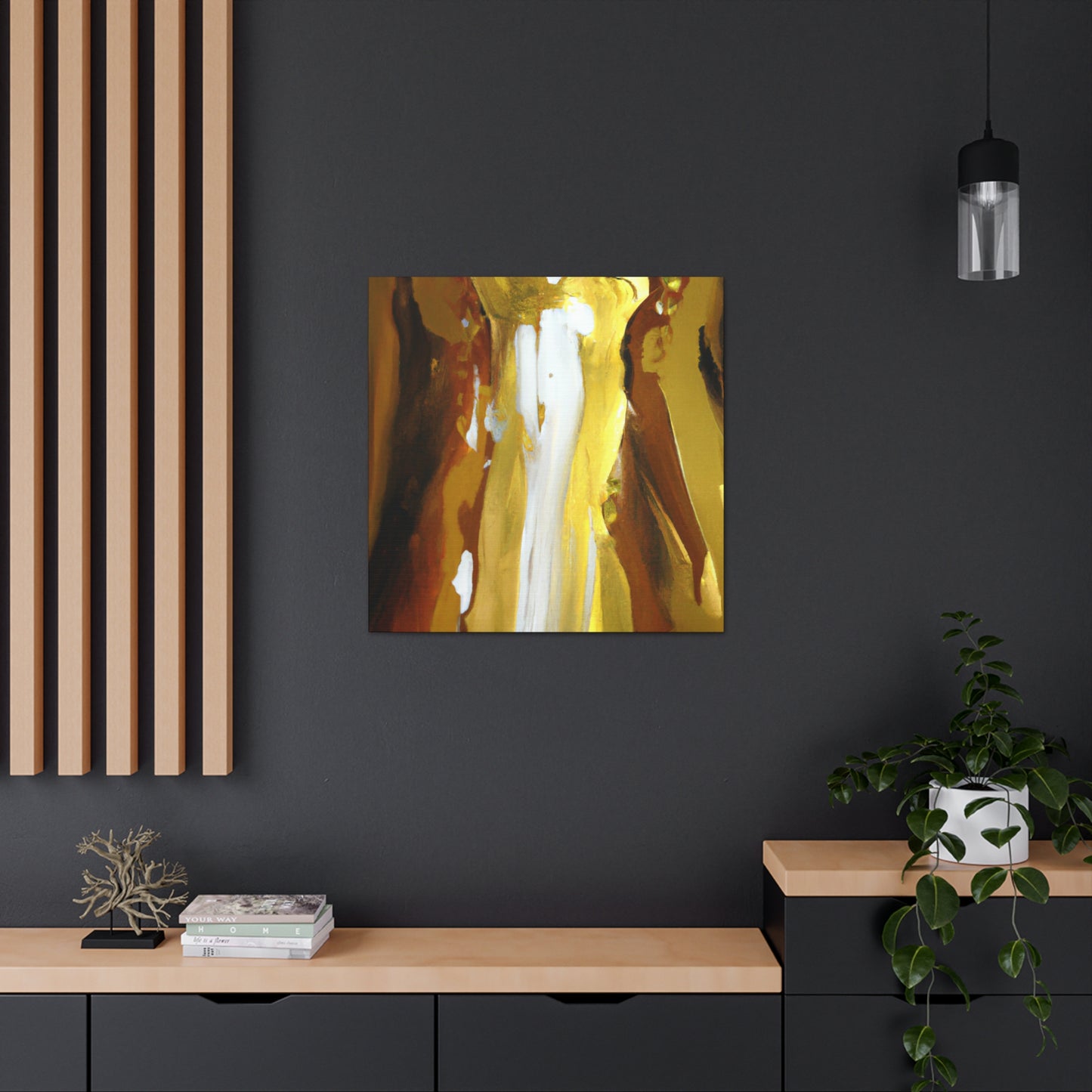 .
Golden Rich Life by Godfrey de Lille - Canvas