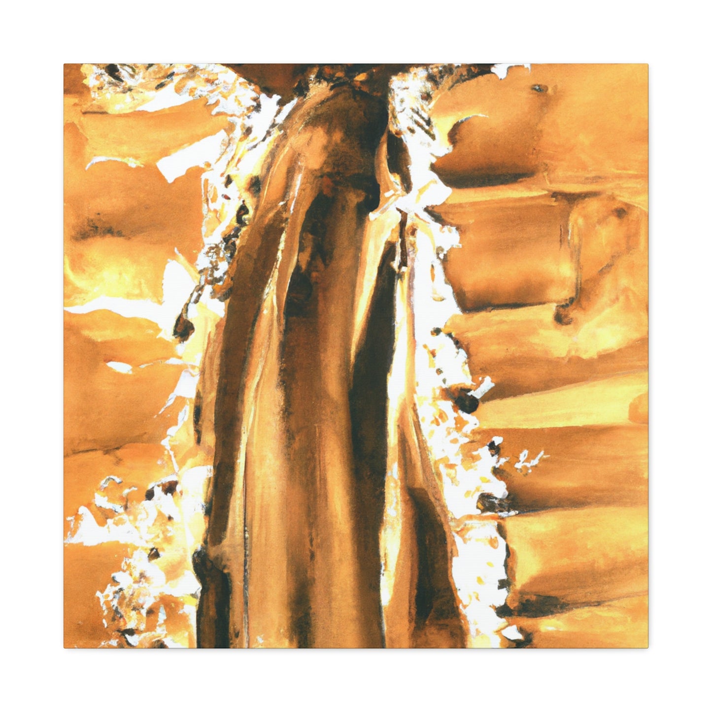 & AI IS NOT LEGALLY ALLOWED
Theo Marigold: Master of the Golden Life. - Canvas