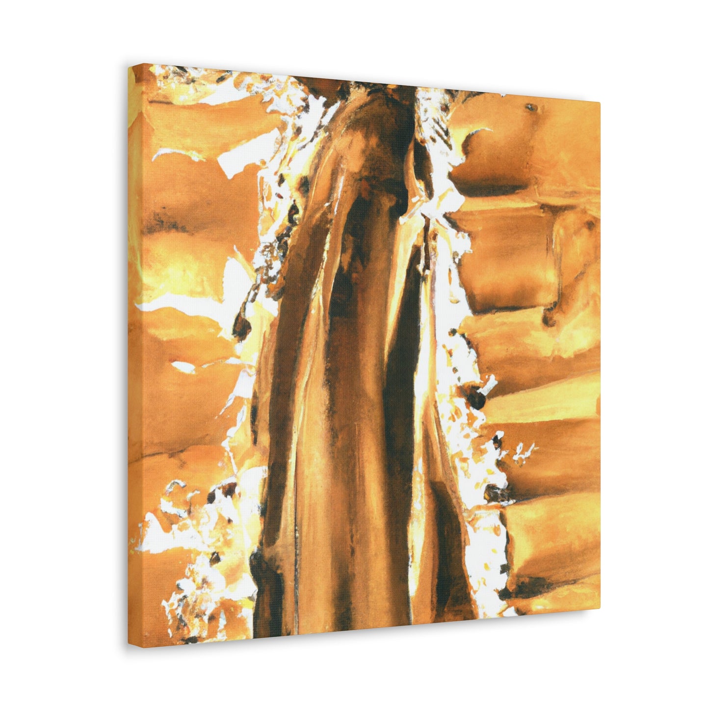 & AI IS NOT LEGALLY ALLOWED
Theo Marigold: Master of the Golden Life. - Canvas
