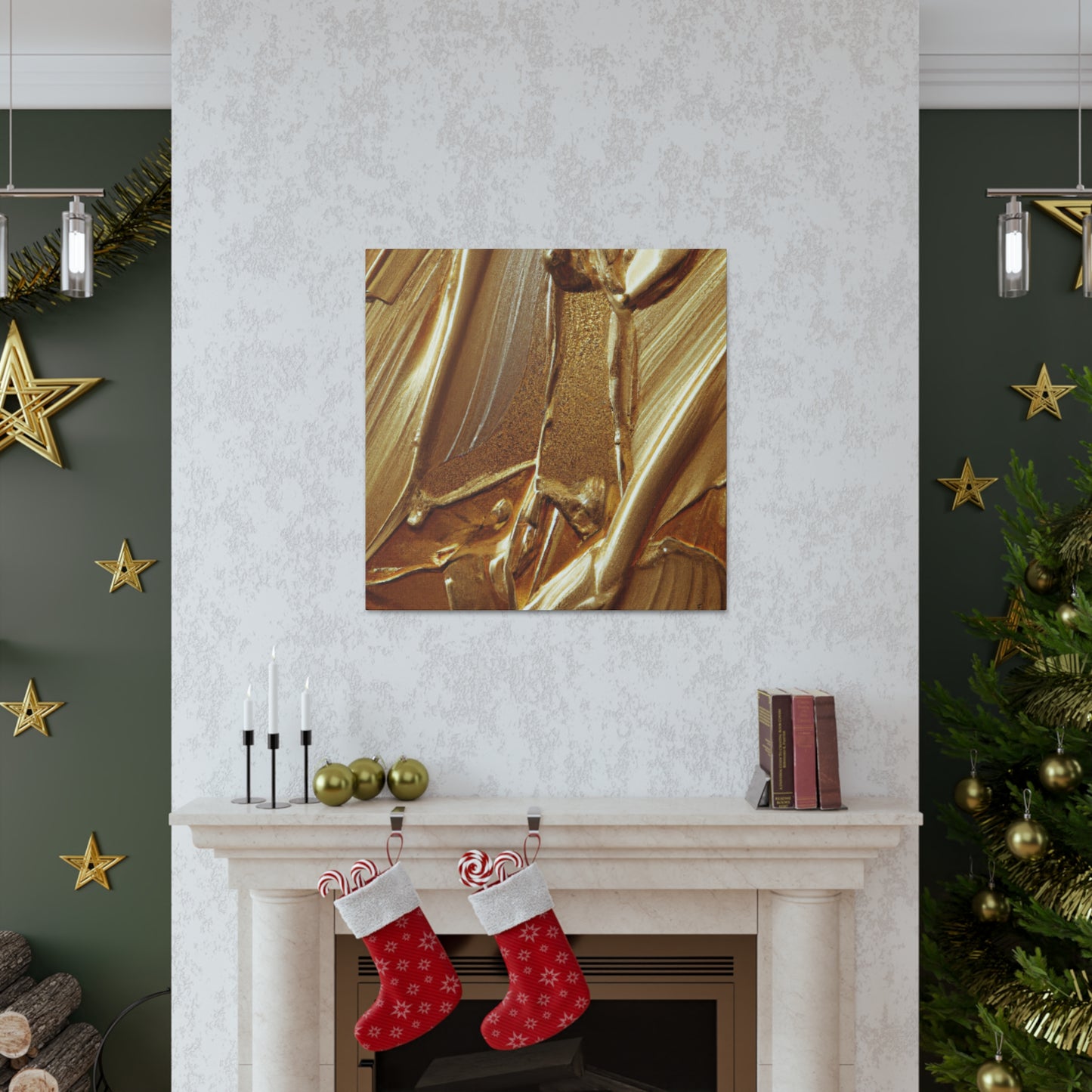 Gianna Vespertine, the Golden Master of Art - Canvas