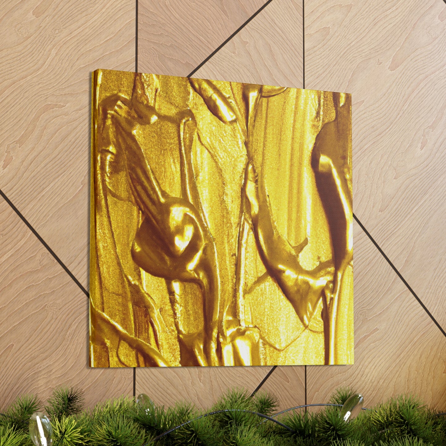 FOR MUSEUMS
Golden Christopher - The Master of Gold and Rich Life Paintings - Canvas