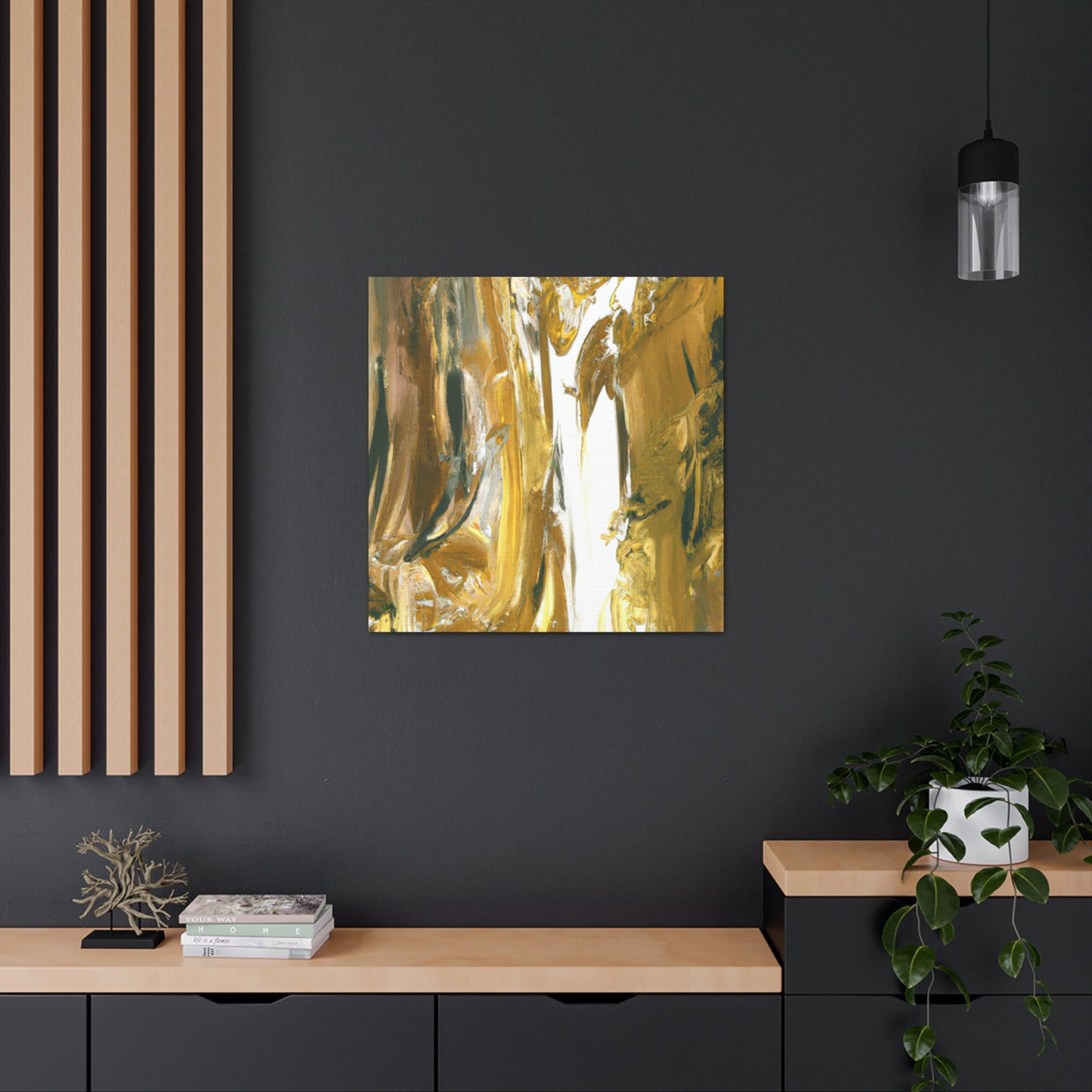 Theophila Elwin: The Golden Visionary - Canvas