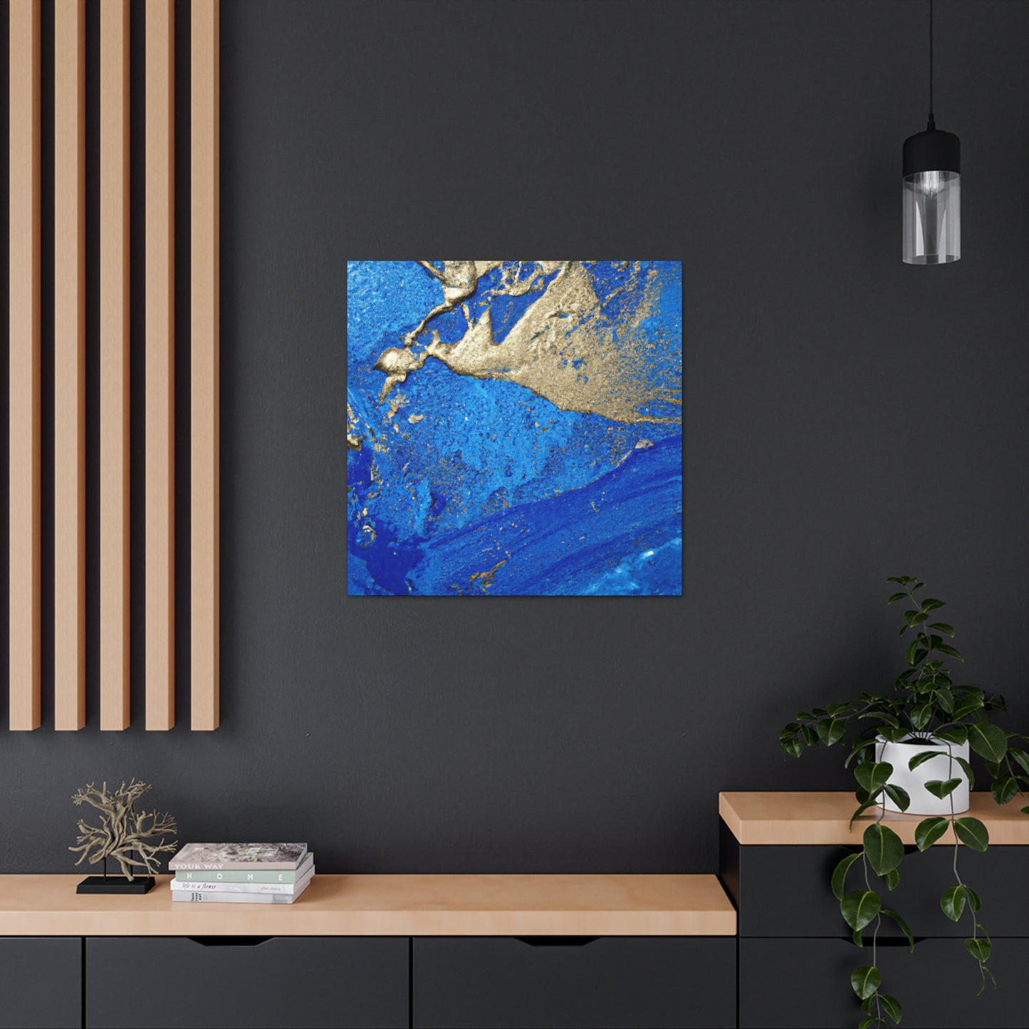 Prince Aldorarius of Richandor - Master of Gold and Blue. - Canvas