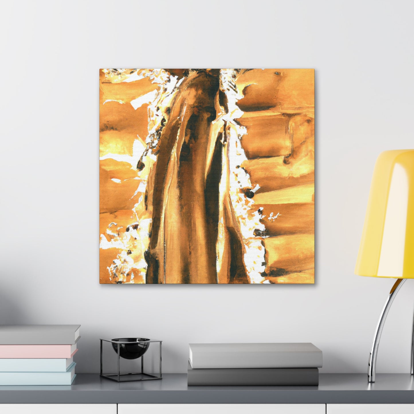 & AI IS NOT LEGALLY ALLOWED
Theo Marigold: Master of the Golden Life. - Canvas