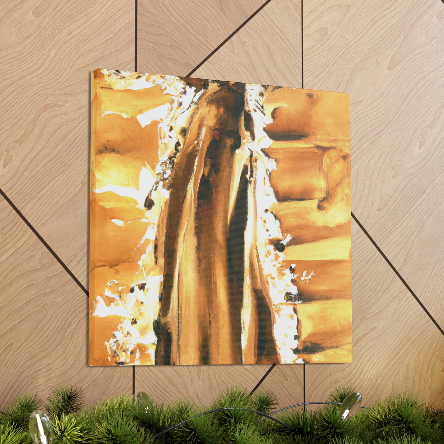 & AI IS NOT LEGALLY ALLOWED
Theo Marigold: Master of the Golden Life. - Canvas
