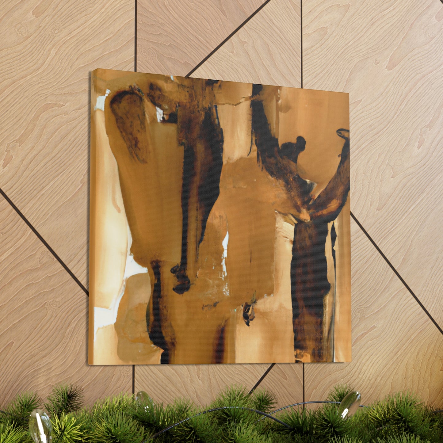 Golden Royal's Reflections by Johann Grennewald - Canvas