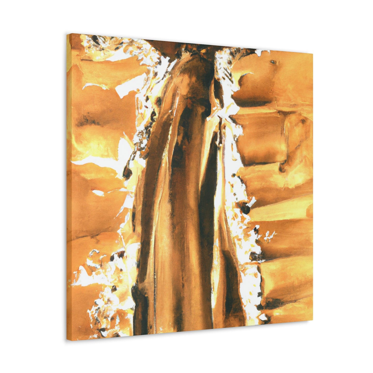 & AI IS NOT LEGALLY ALLOWED
Theo Marigold: Master of the Golden Life. - Canvas