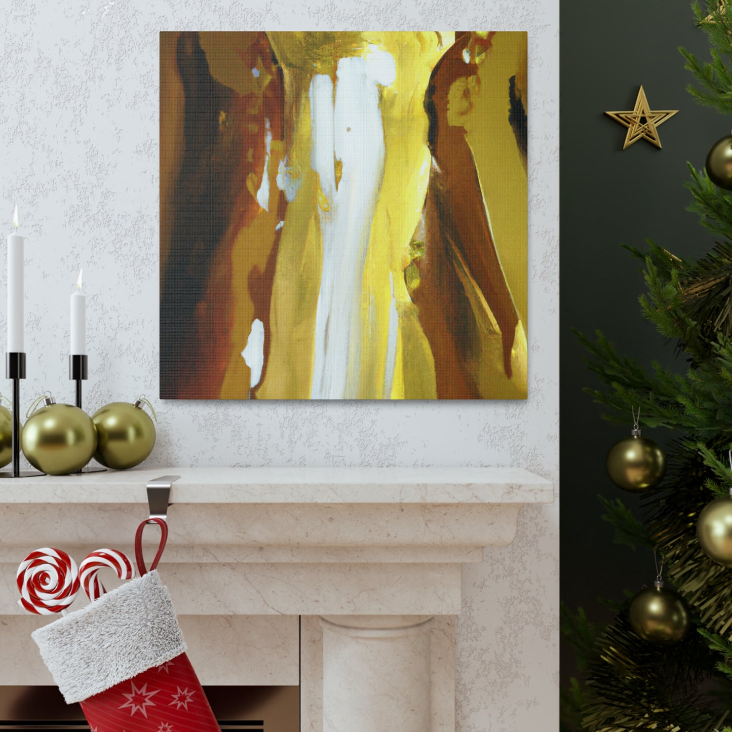 .
Golden Rich Life by Godfrey de Lille - Canvas