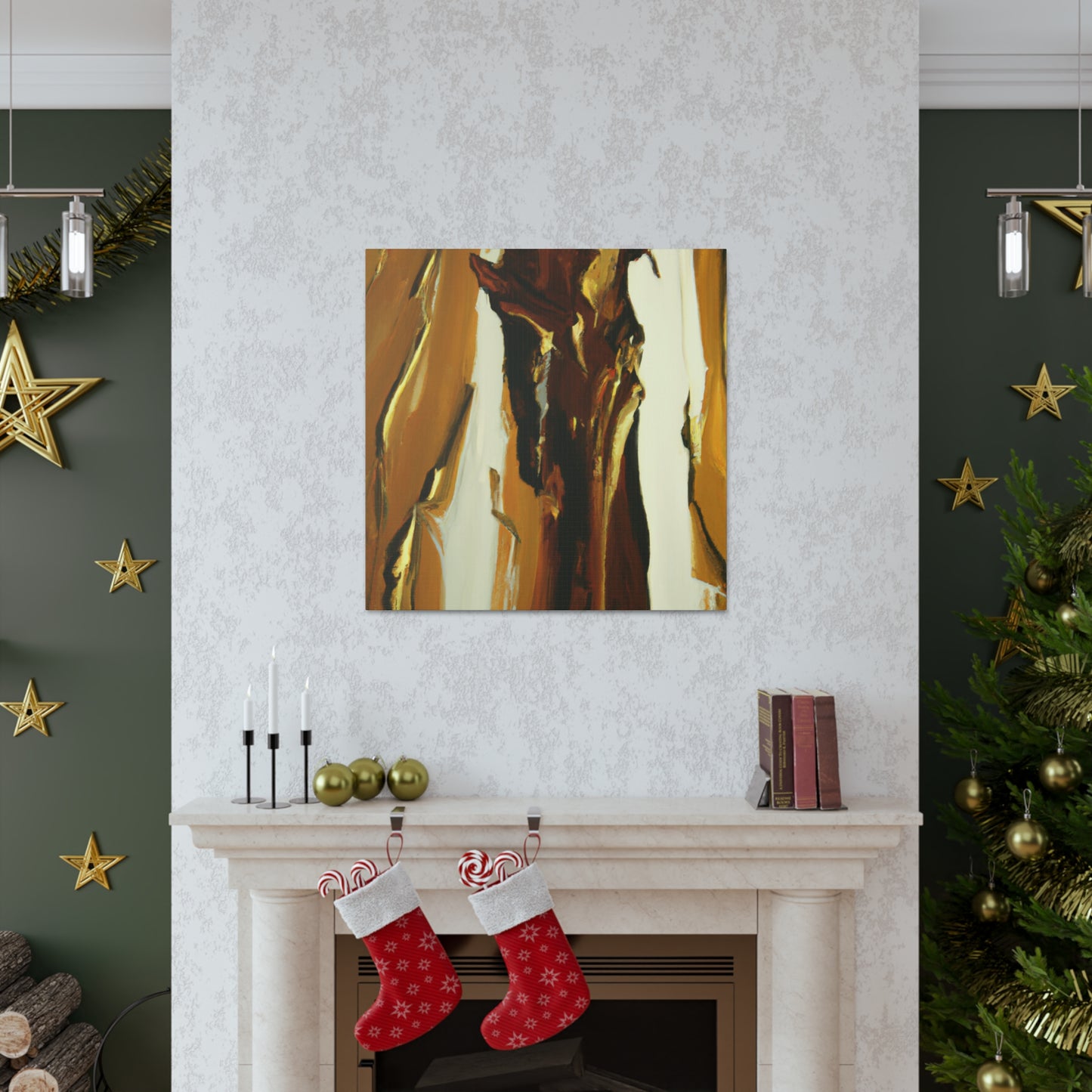 Gilded Elegance by Lucrezia Boticelli - Canvas