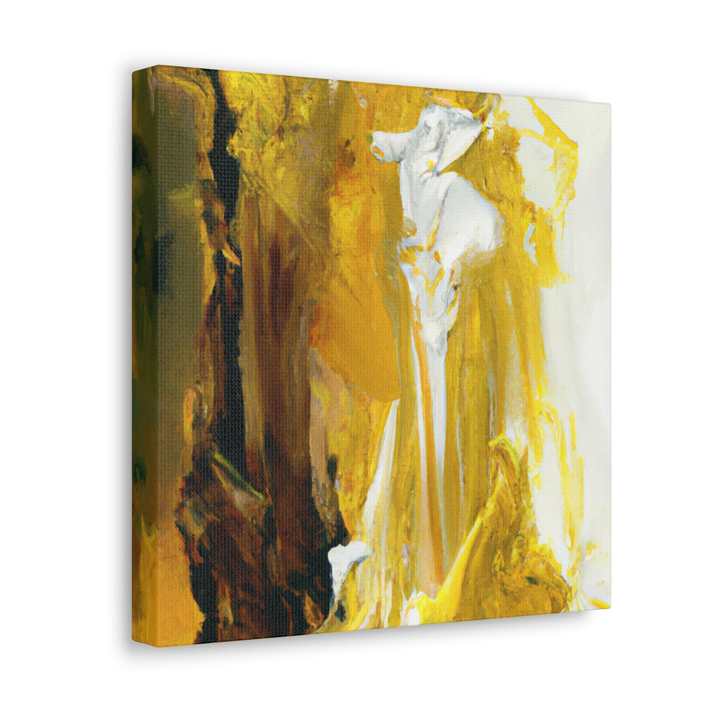 Gianna d'Oro: The Golden-Hearted Painter - Canvas