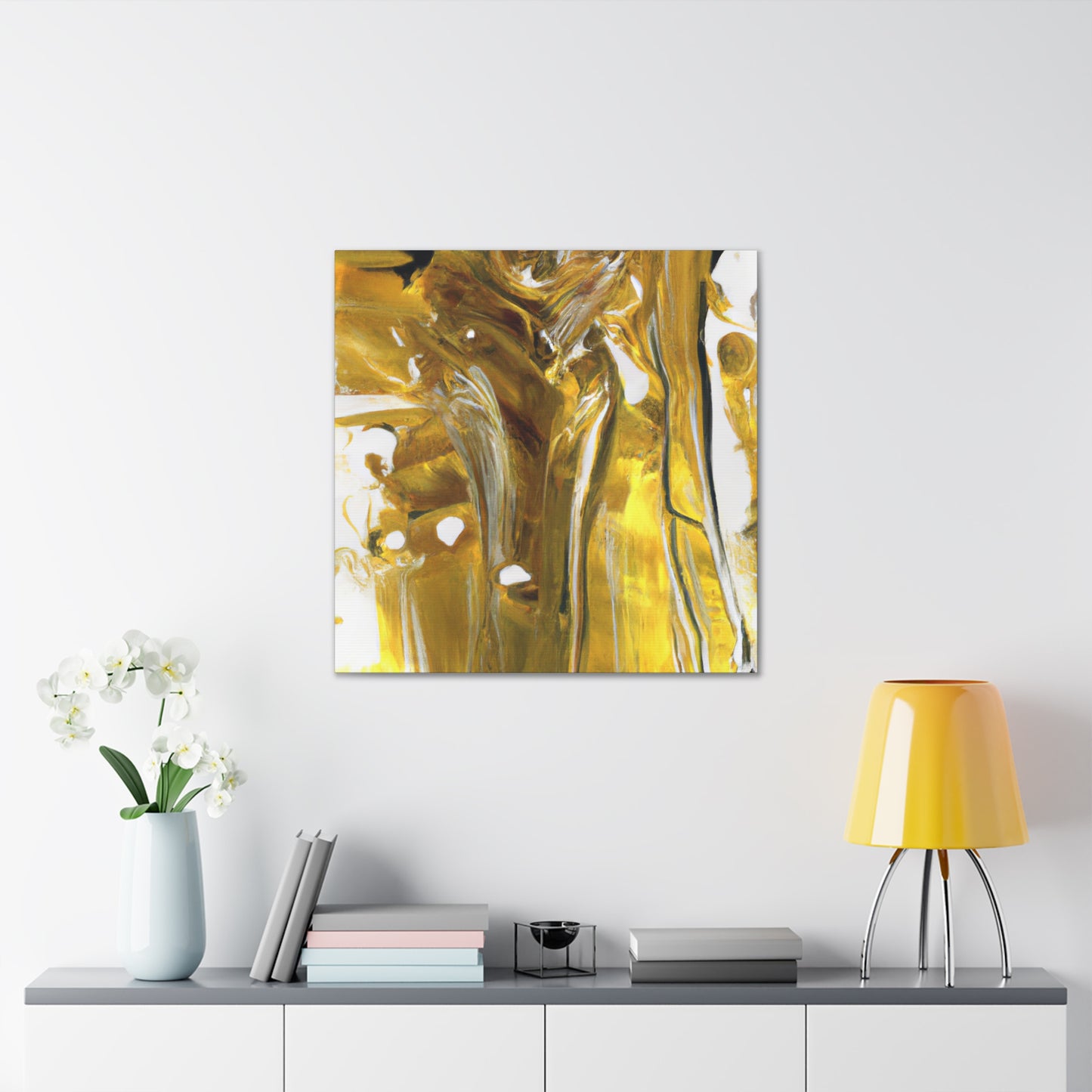 Golden Gilder Garda - Canvas