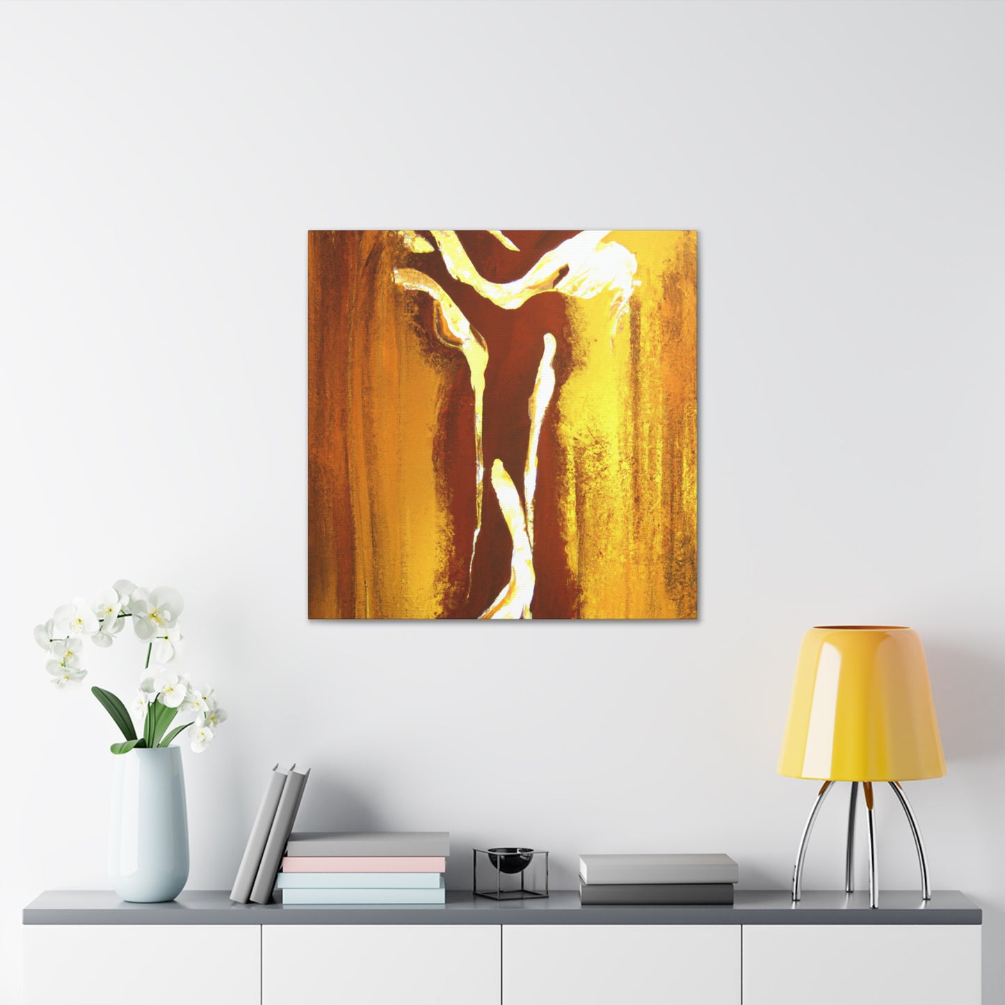 Antonella de Oro, the Renaissance Goldenheart - Canvas