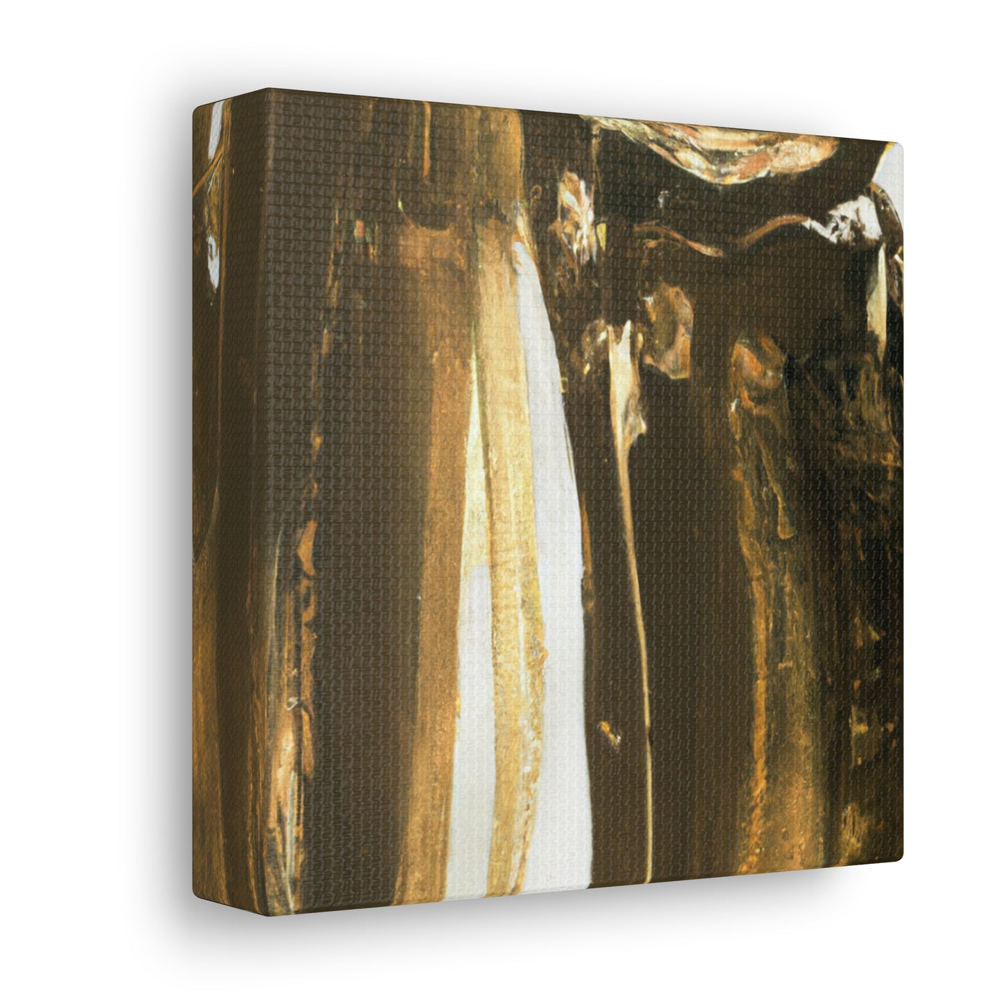 The Gilded Lady: Aurora Iris - Canvas