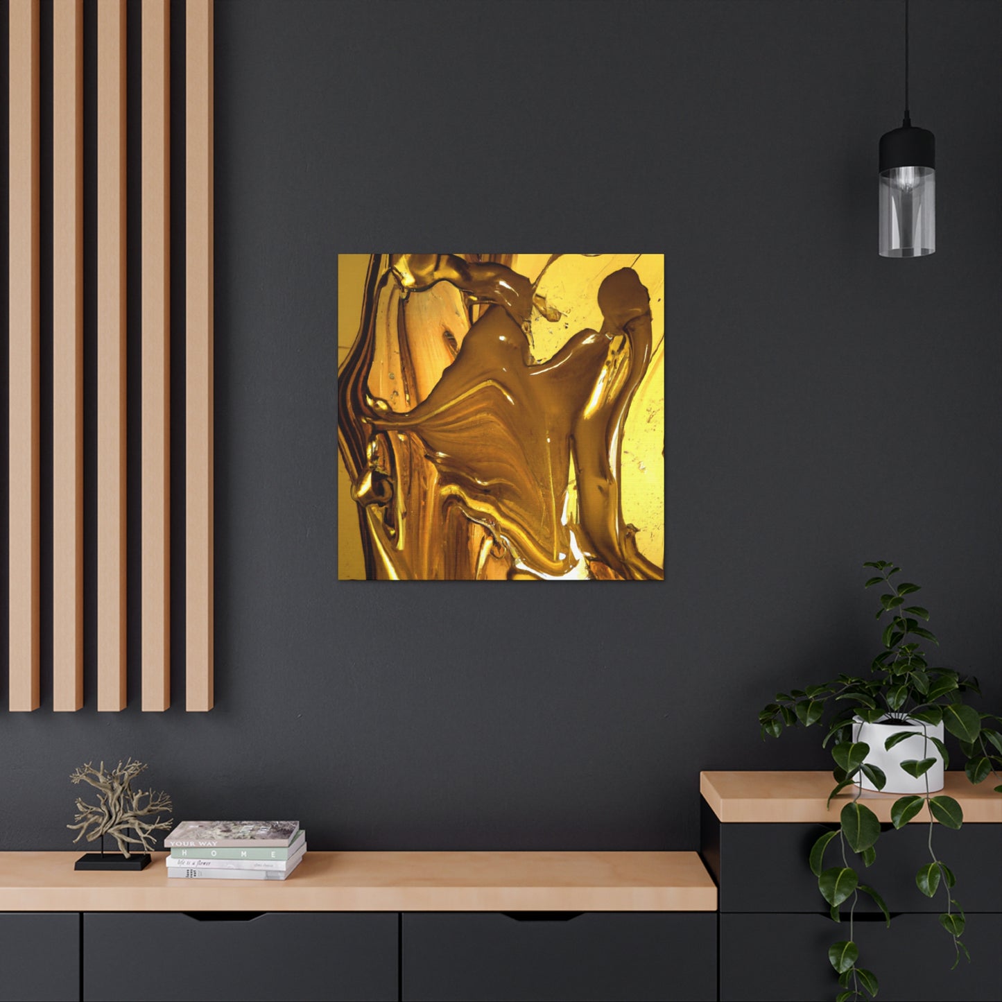 Josabese the Gilded Life Artist - Canvas